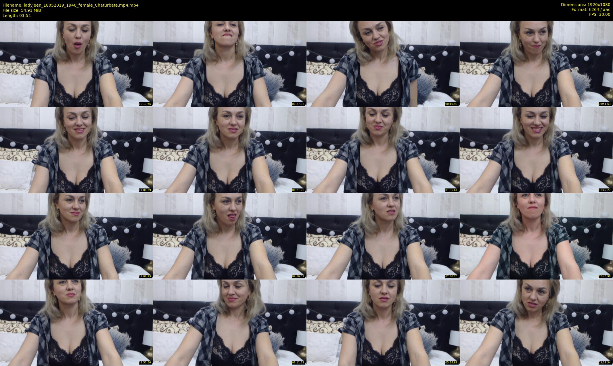 ladyjeen — 4 minute Chaturbate female cam show recording, 1080p, May 18, 2019