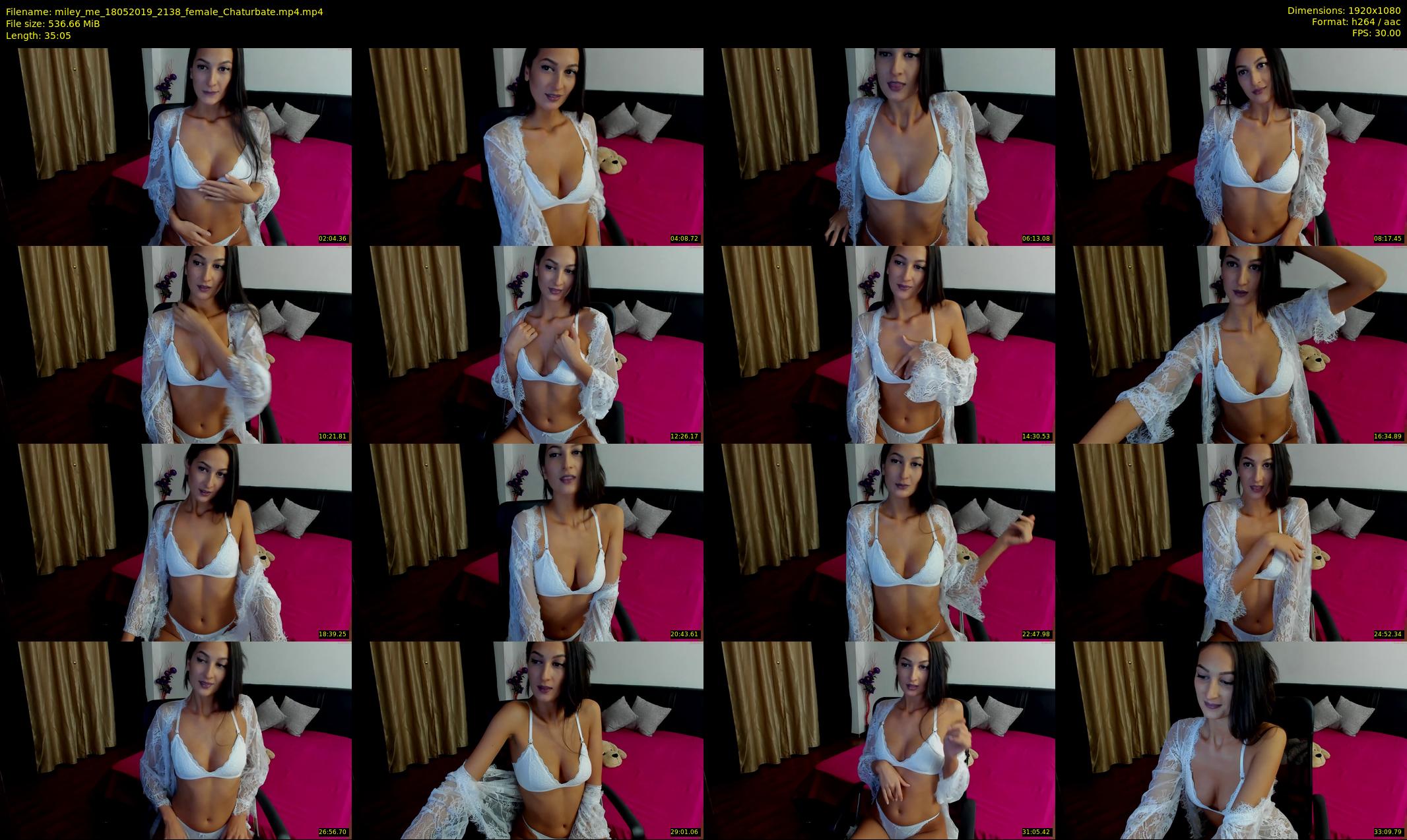miley_me — 36 minute Chaturbate female cam show recording, 1080p, May 18, 2019