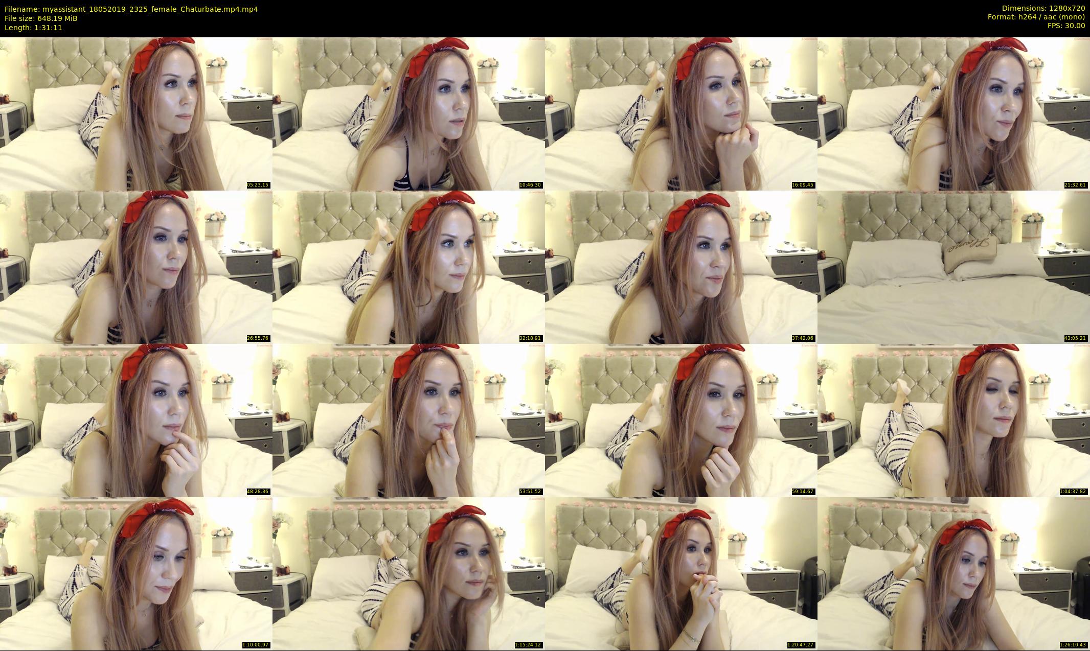 myassistant — 92 minute Chaturbate female cam show recording, 720p, May 18, 2019