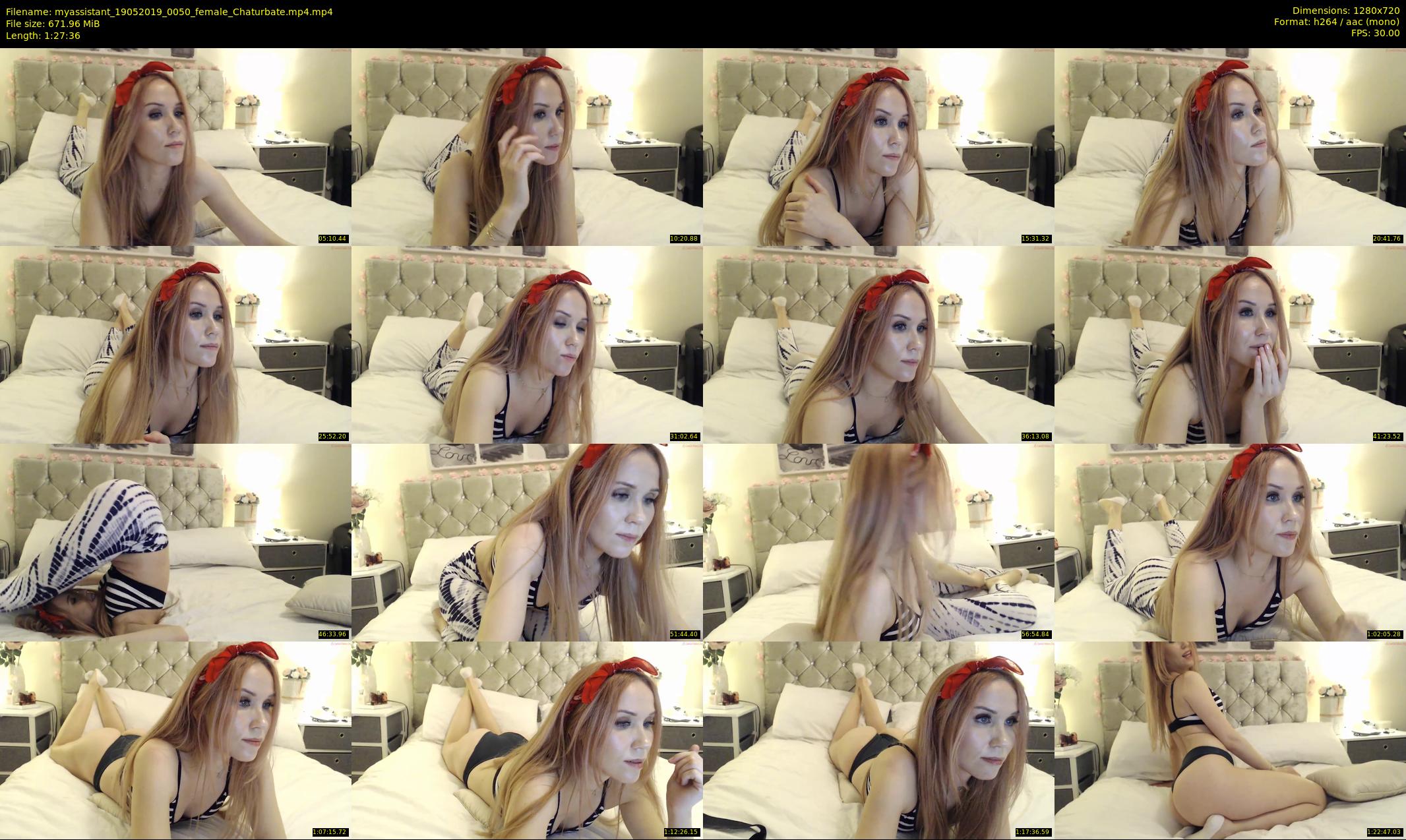 myassistant — 88 minute Chaturbate female cam show recording, 720p, May 19, 2019