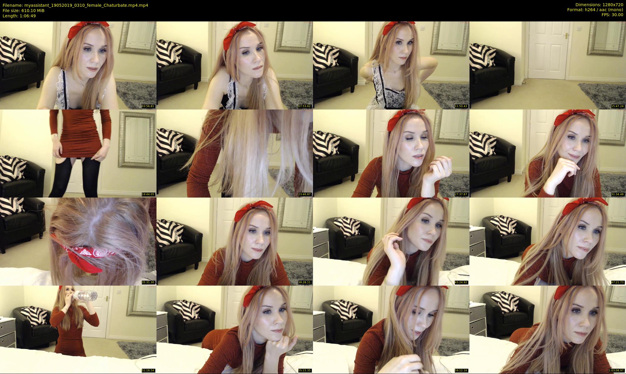 myassistant — 67 minute Chaturbate female cam show recording, 720p, May 19, 2019