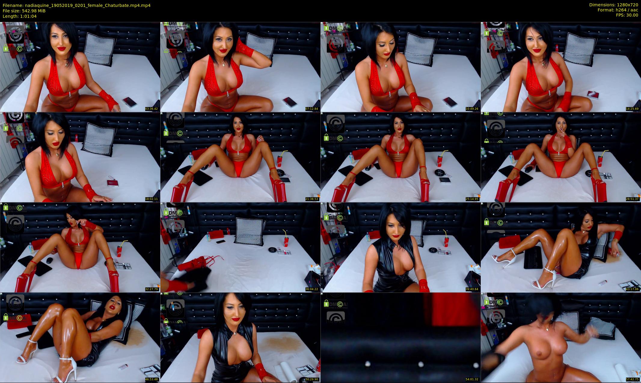 nadiaquine — 62 minute Chaturbate female cam show recording, 720p, May 19, 2019