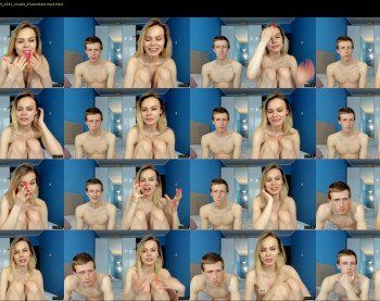 nataliexxxfabio — 4 minute Chaturbate couple cam show recording, 720p, May 19, 2019
