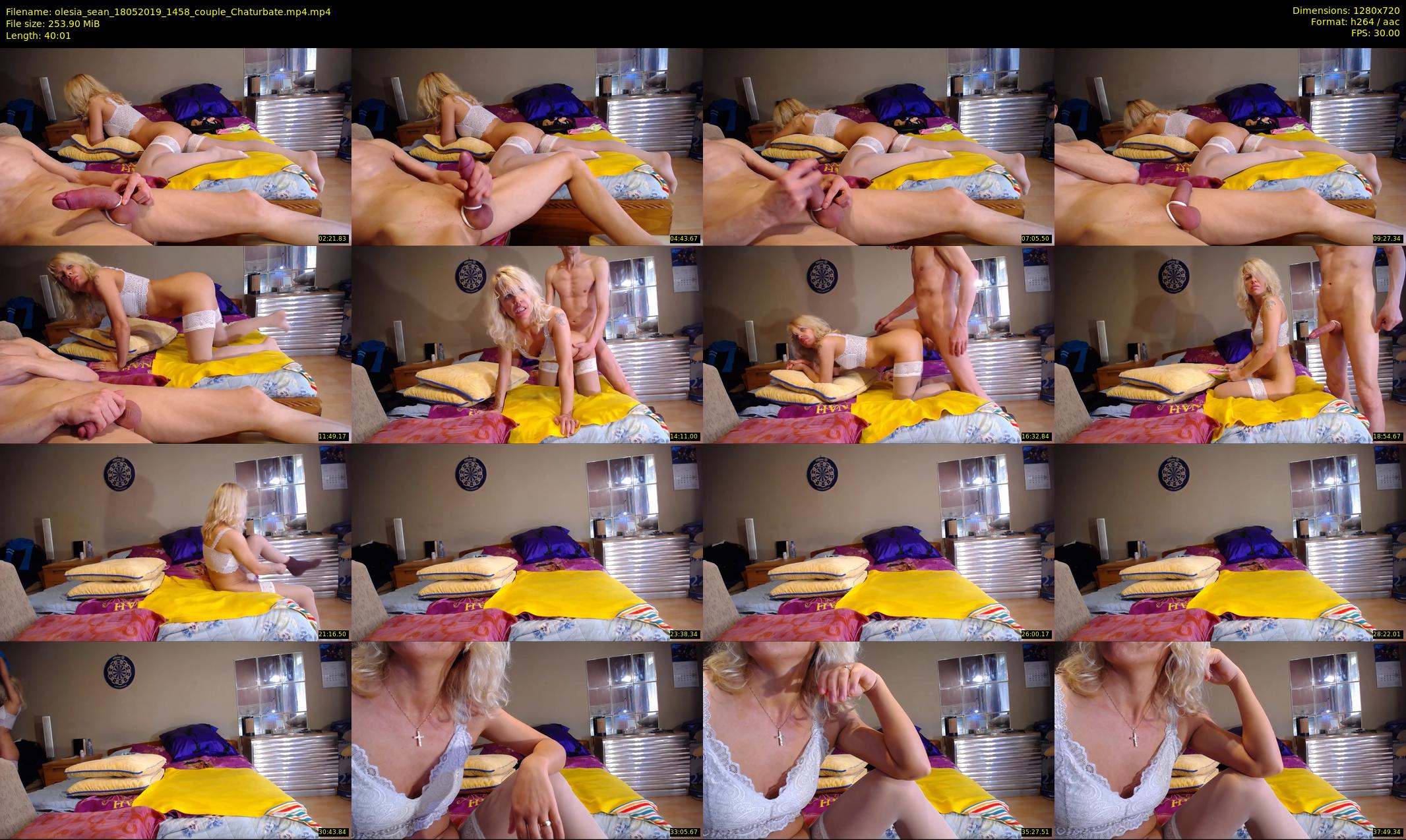 olesia_sean — 41 minute Chaturbate couple cam show recording, 720p, May 18, 2019