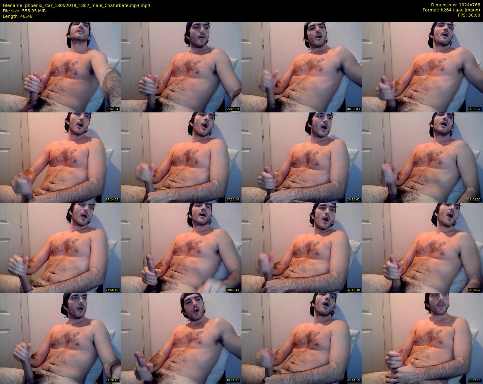 phoenix_star — 49 minute Chaturbate male cam show recording, 720p, May 18, 2019