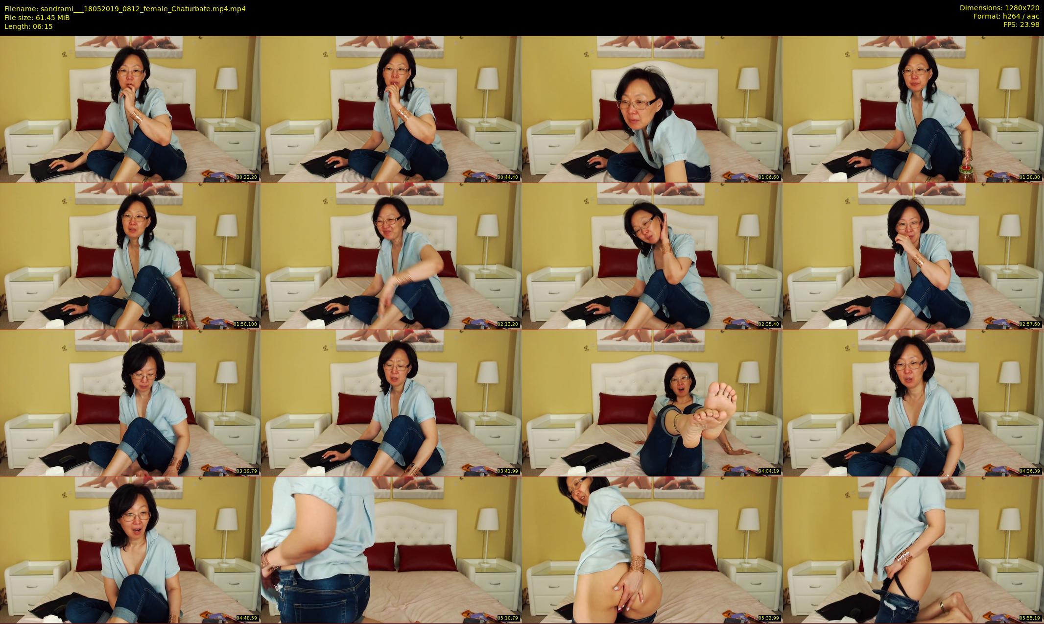 sandrami__ — 7 minute Chaturbate female cam show recording, 720p, May 18, 2019