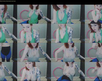 temptingfox — 45 minute Chaturbate female cam show recording, 480p, May 18, 2019