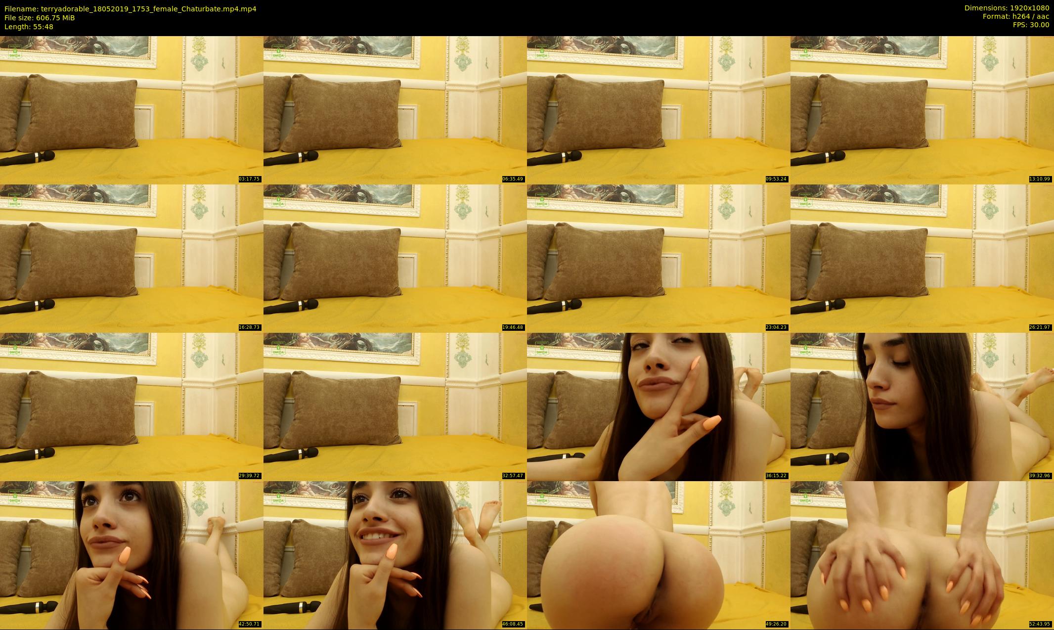 terryadorable — 56 minute Chaturbate female cam show recording, 1080p, May 18, 2019