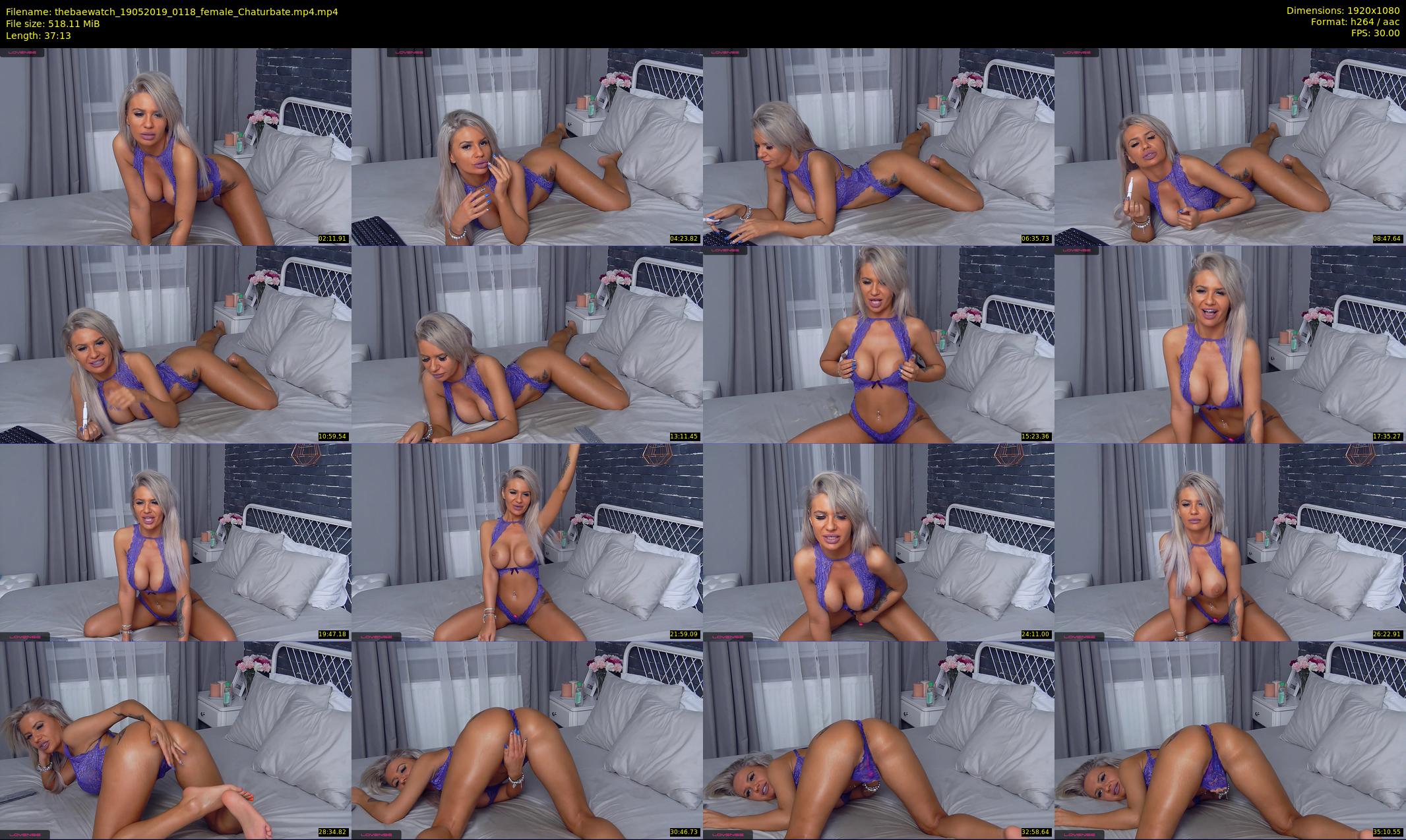 thebaewatch — 38 minute Chaturbate female cam show recording, 1080p, May 19, 2019
