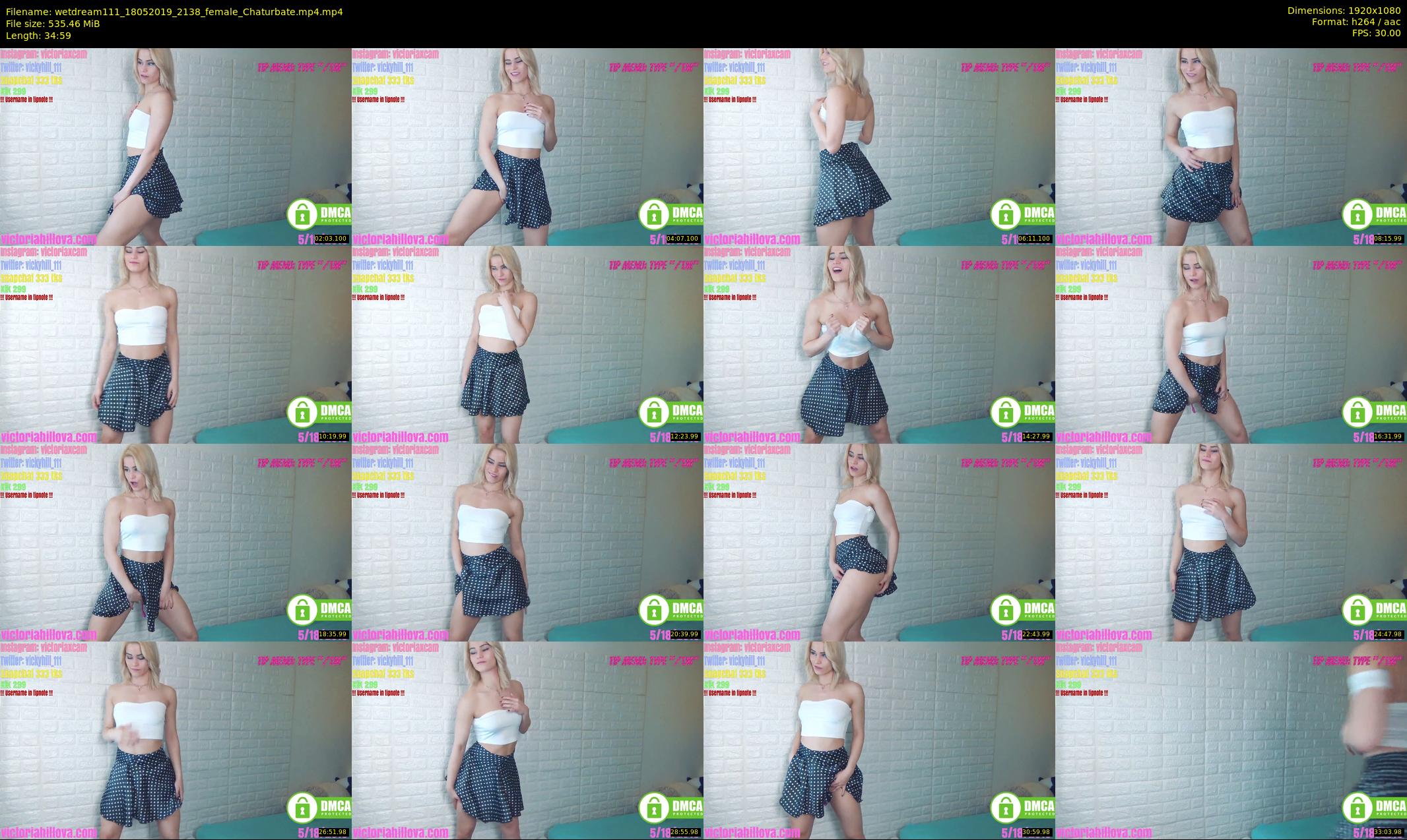 wetdream111 — 35 minute Chaturbate couple cam show recording, 1080p, May 18, 2019