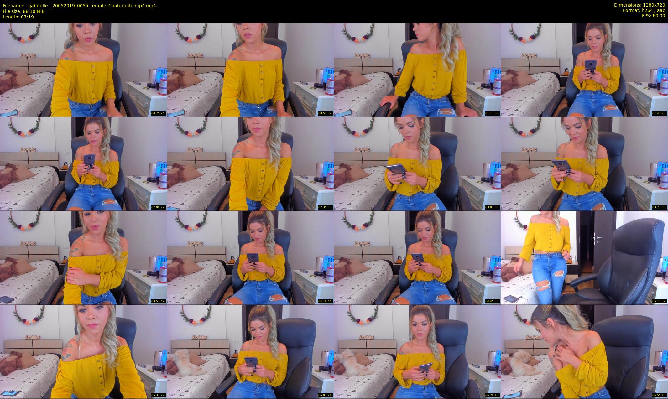 _gabrielle_ — 8 minute Chaturbate female cam show recording, 720p, May 20, 2019
