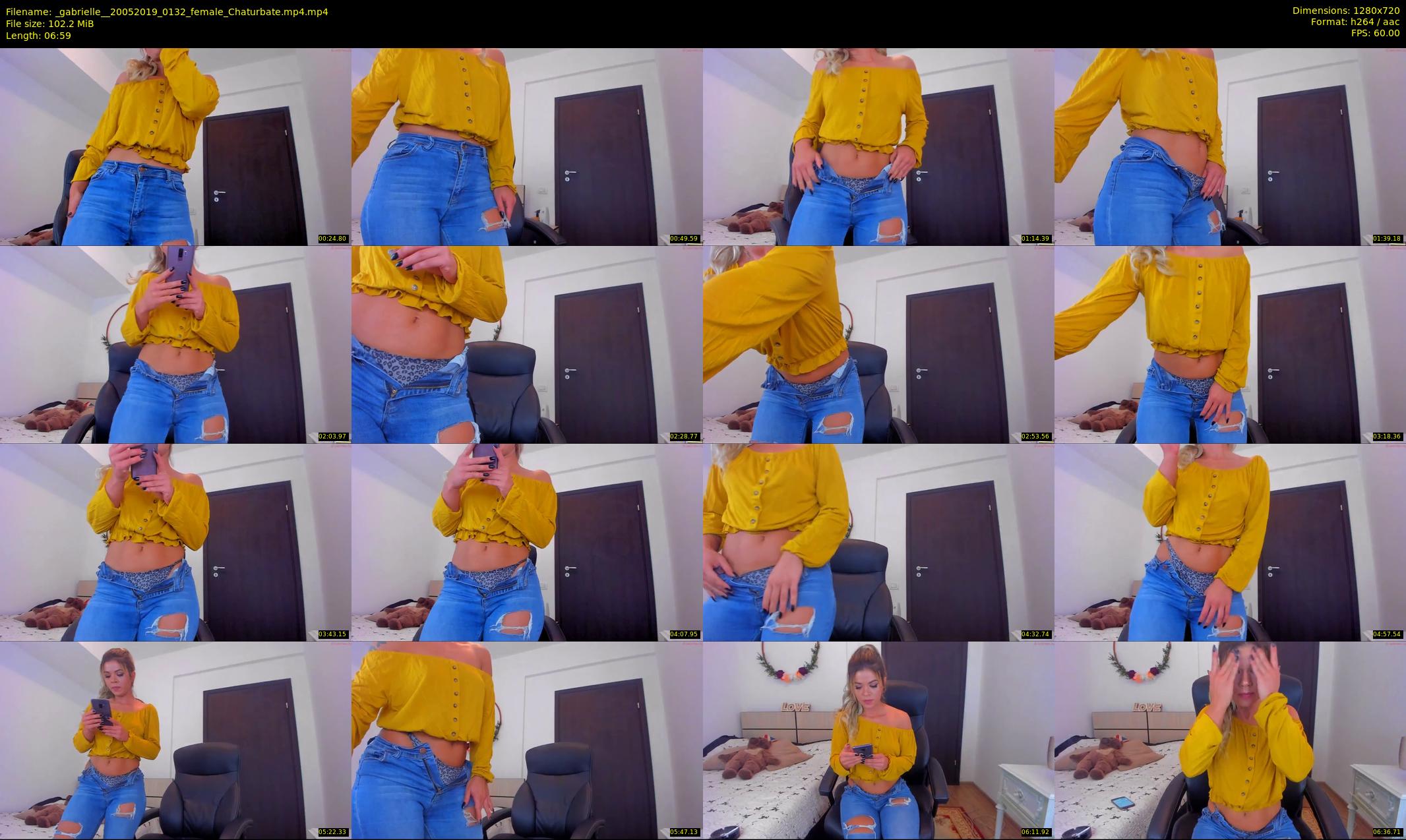 _gabrielle_ — 7 minute Chaturbate female cam show recording, 720p, May 20, 2019