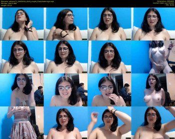 adriana71 — 19 minute Chaturbate couple cam show recording, 480p, May 20, 2019