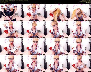 agatafox — 4 minute Chaturbate female cam show recording, 480p, May 19, 2019
