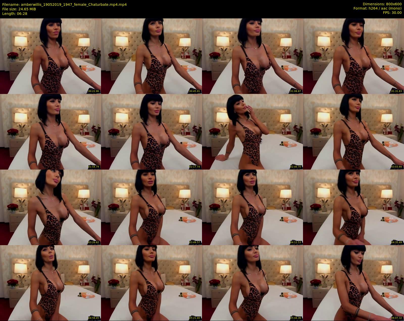 amberwillis — 7 minute Chaturbate female cam show recording, 480p, May 19, 2019