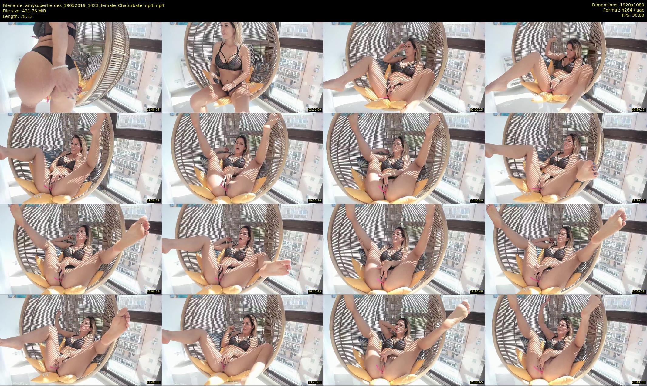 amysuperheroes — 29 minute Chaturbate female cam show recording, 1080p, May 19, 2019