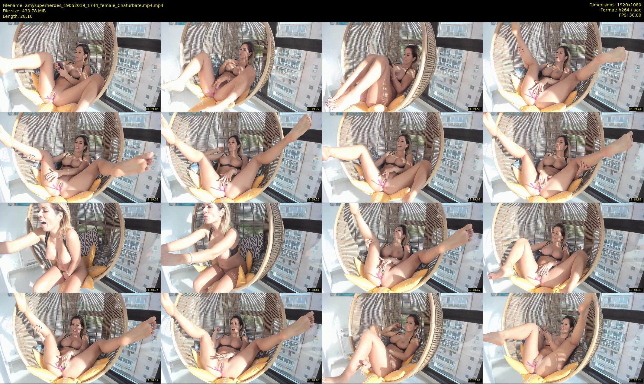 amysuperheroes — 29 minute Chaturbate female cam show recording, 1080p, May 19, 2019