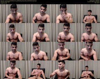 antoniovalentinidiamond — 55 minute Chaturbate male cam show recording, 480p, May 19, 2019