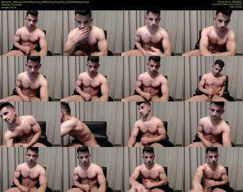 antoniovalentinidiamond — 5 minute Chaturbate male cam show recording, 480p, May 19, 2019