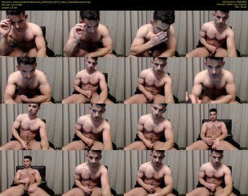 antoniovalentinidiamond — 16 minute Chaturbate male cam show recording, 480p, May 20, 2019