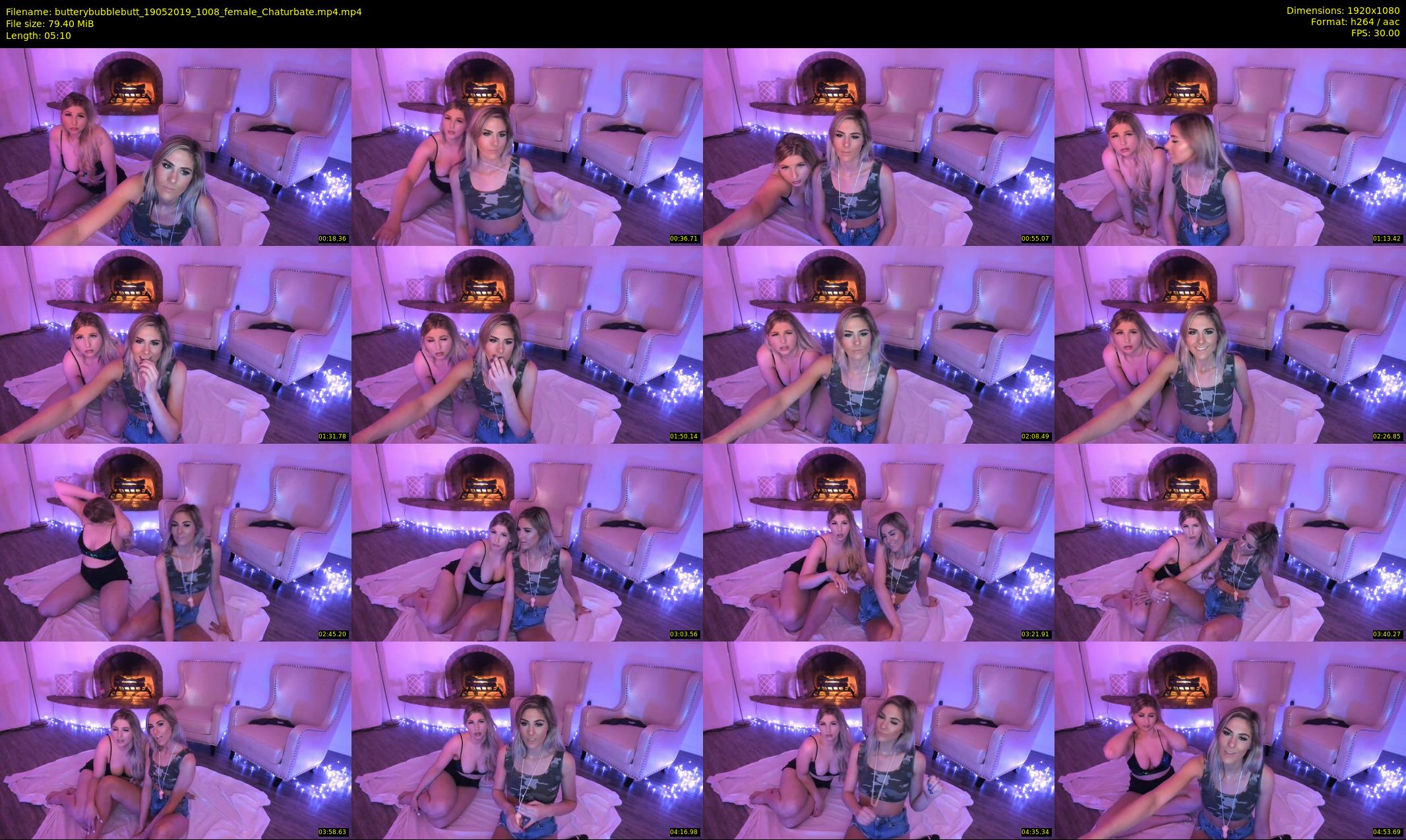 butterybubblebutt — 6 minute Chaturbate couple cam show recording, 1080p, May 19, 2019