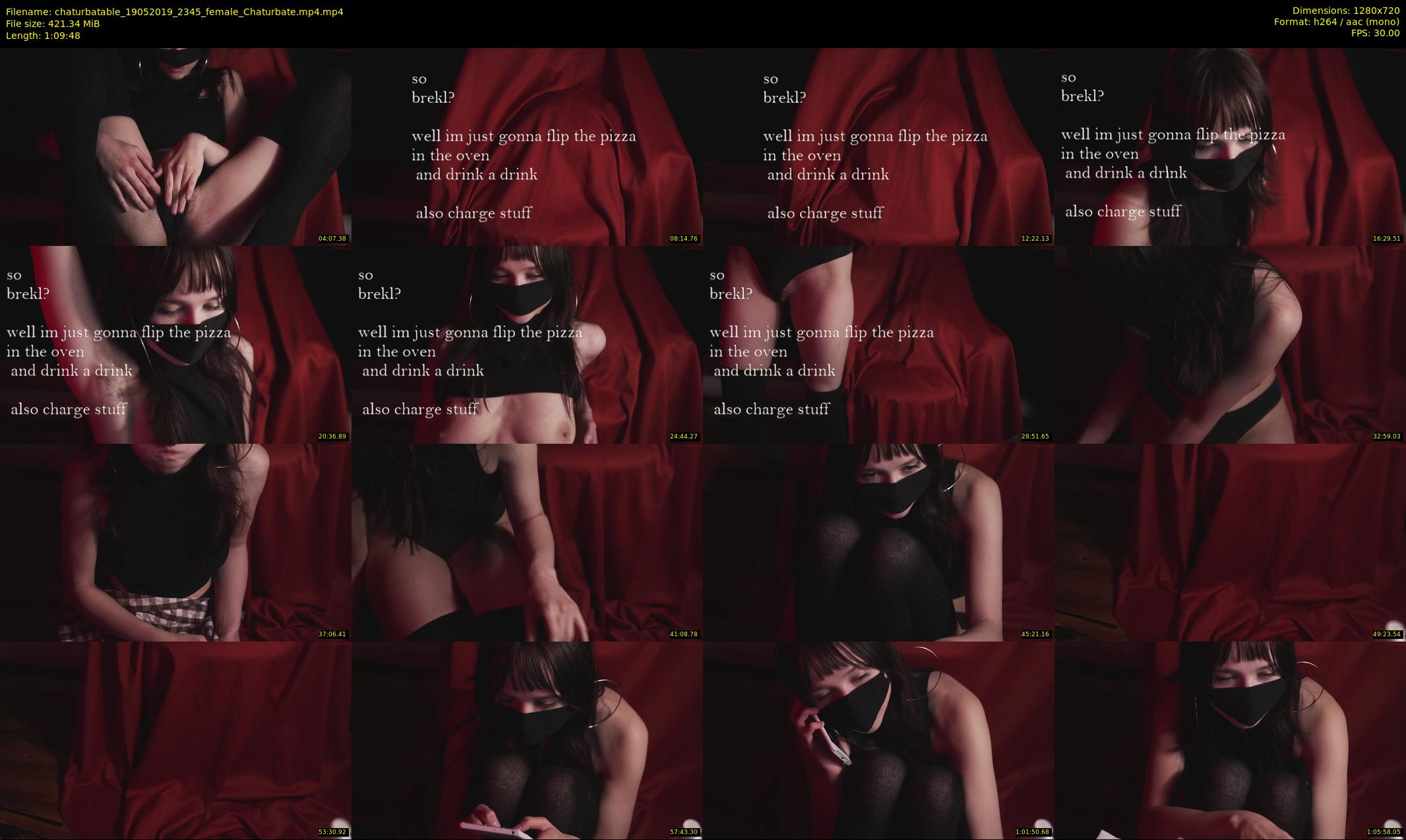 chaturbatable — 70 minute Chaturbate couple cam show recording, 720p, May 19, 2019