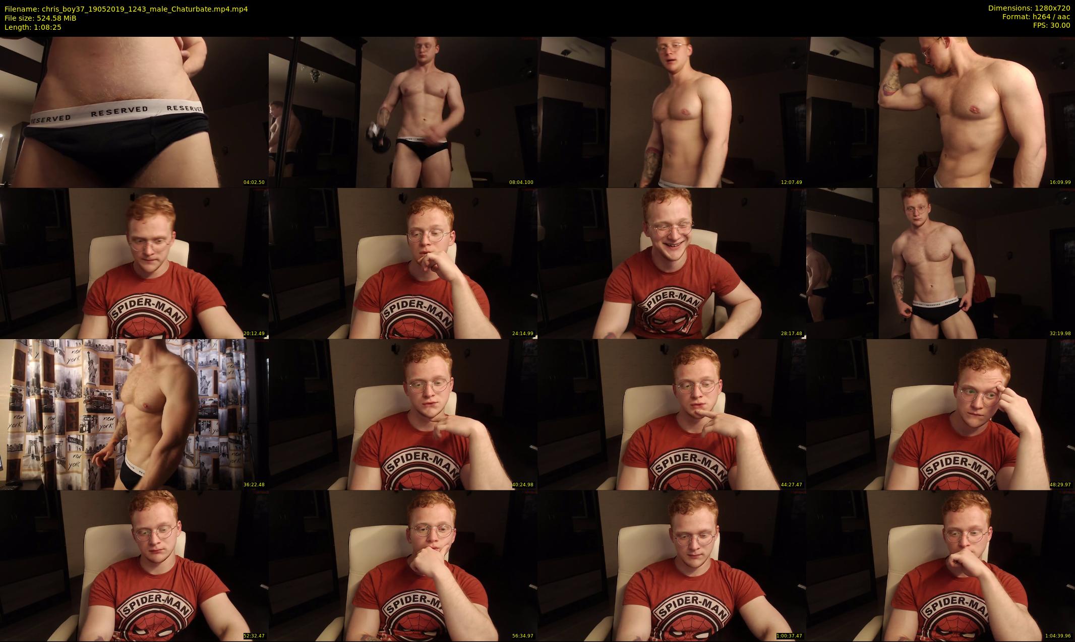 chris_boy37 — 69 minute Chaturbate male cam show recording, 720p, May 19, 2019