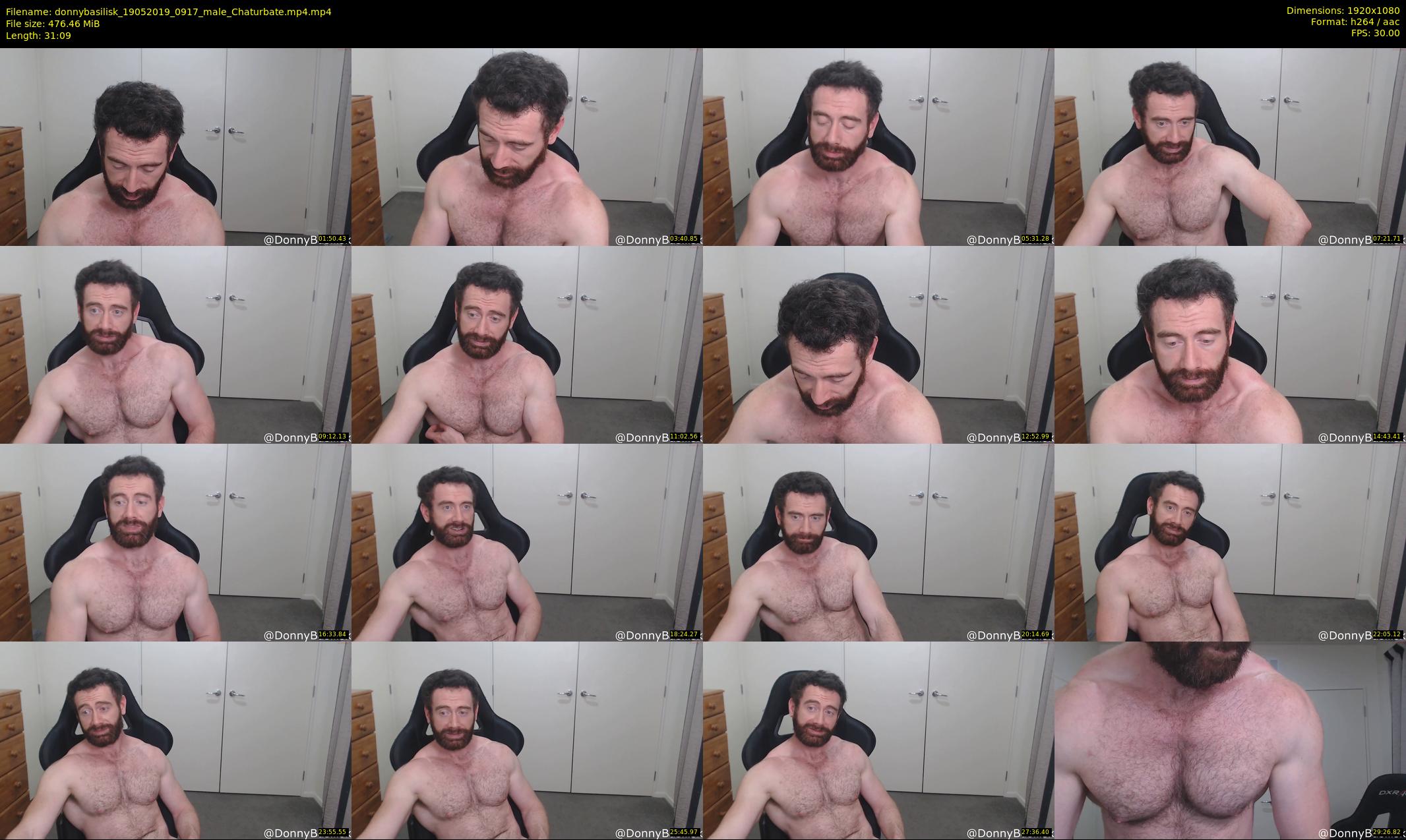donnybasilisk — 32 minute Chaturbate male cam show recording, 1080p, May 19, 2019