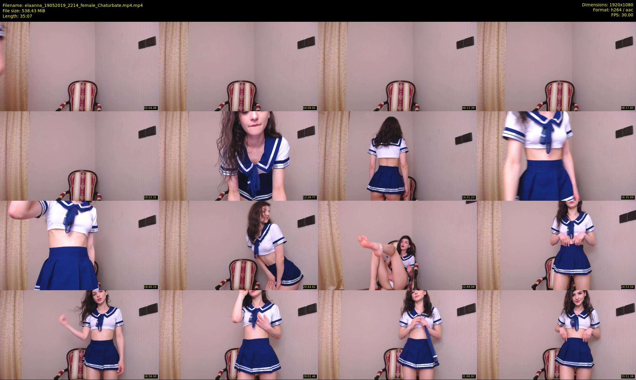 elaanna — 36 minute Chaturbate female cam show recording, 1080p, May 19, 2019