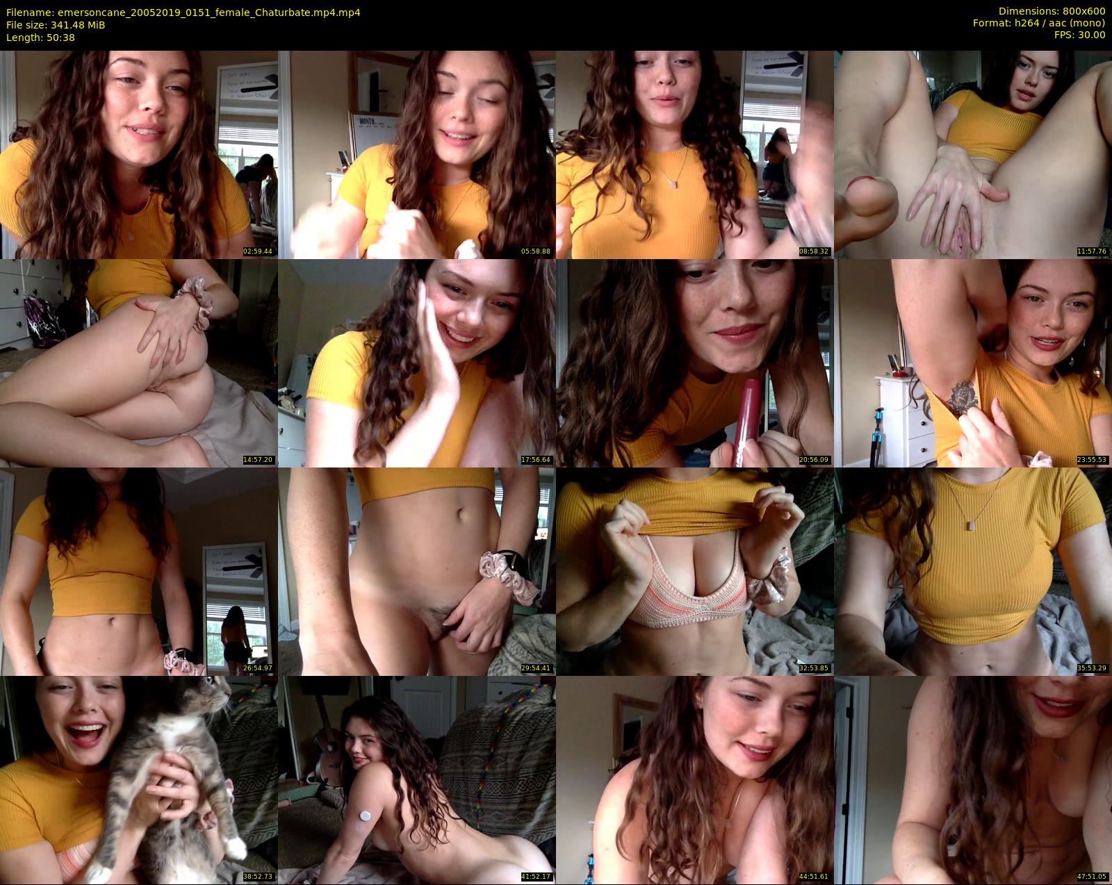 emersoncane — 51 minute Chaturbate female cam show recording, 480p, May 20, 2019