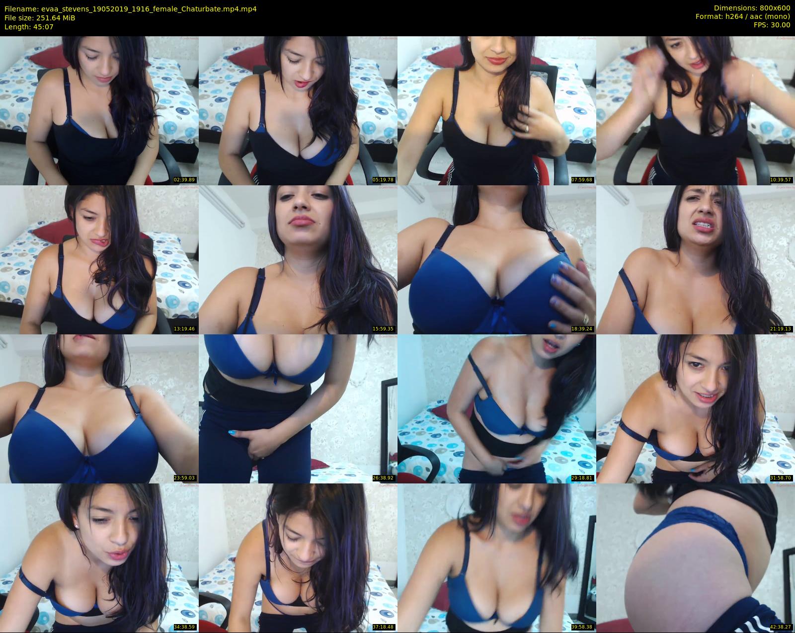 evaa_stevens — 46 minute Chaturbate female cam show recording, 480p, May 19, 2019