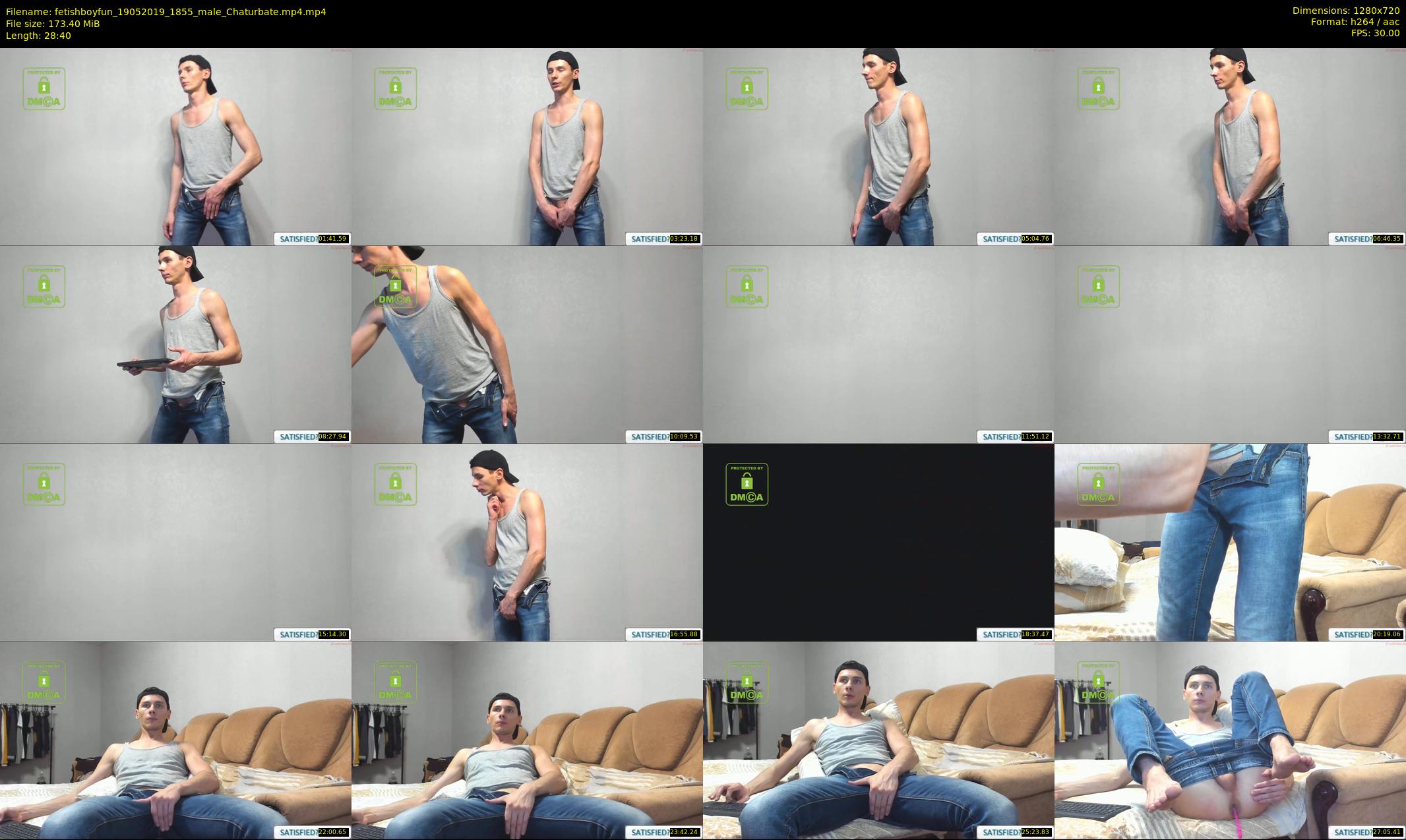 fetishboyfun — 29 minute Chaturbate male cam show recording, 720p, May 19, 2019
