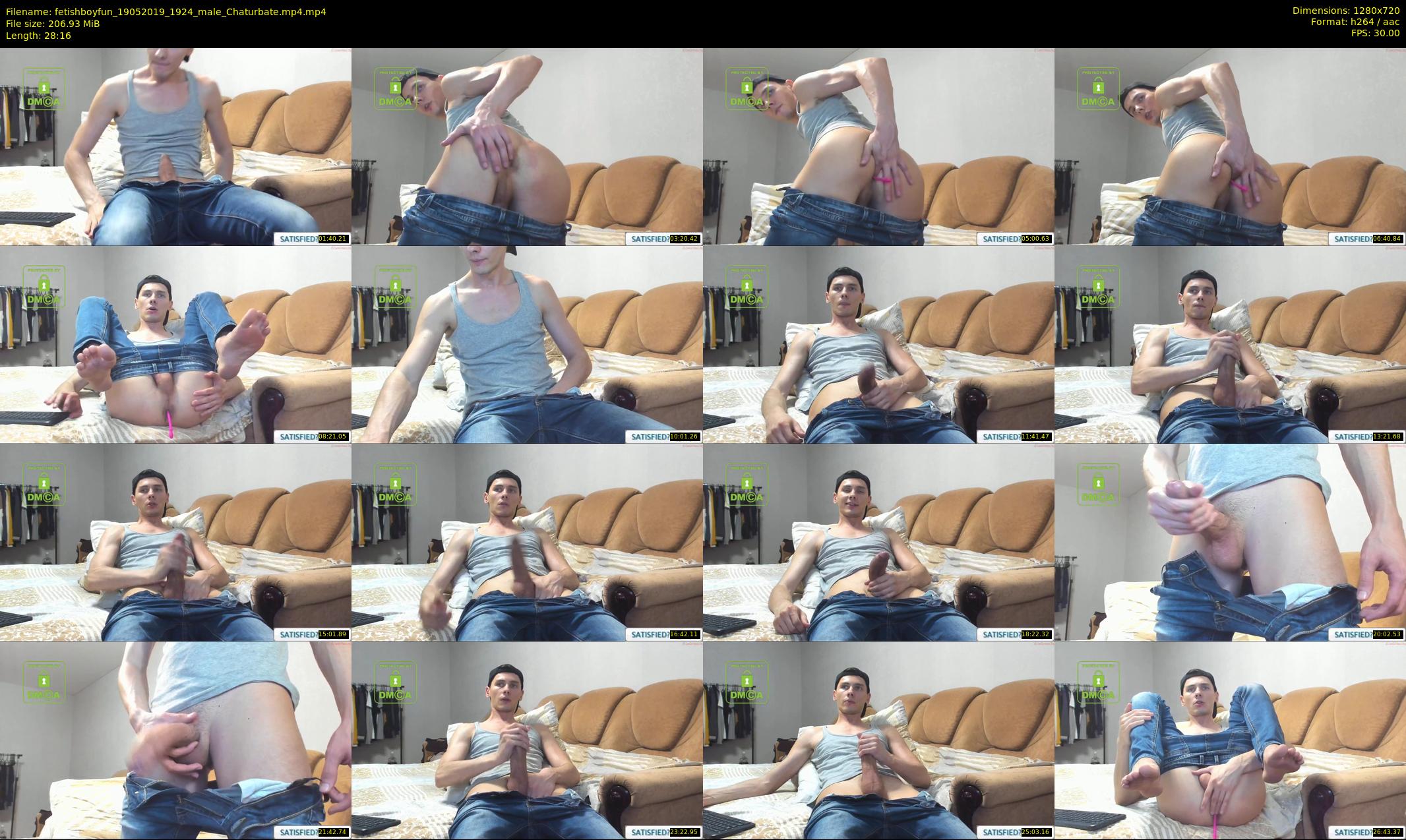 fetishboyfun — 29 minute Chaturbate male cam show recording, 720p, May 19, 2019