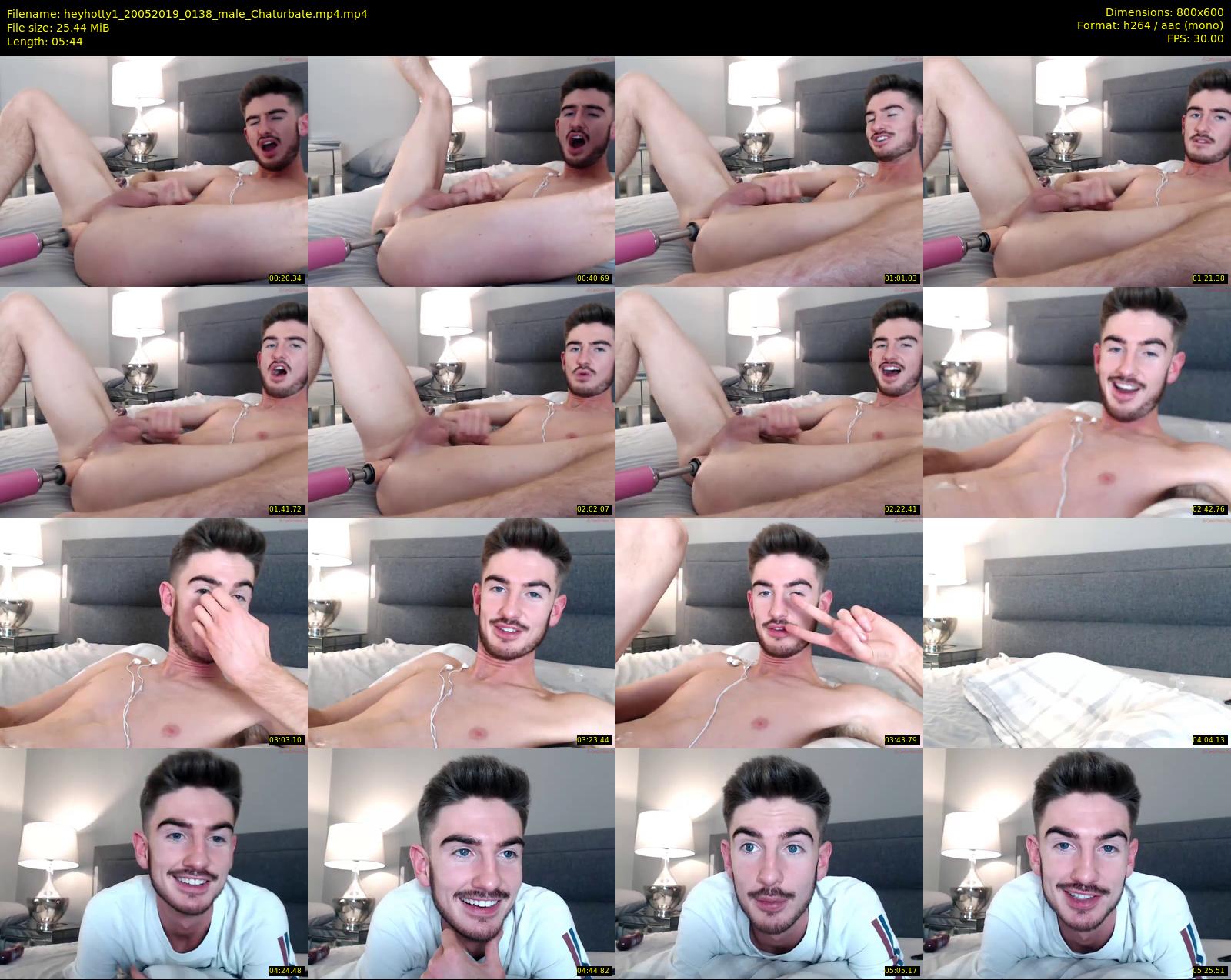 heyhotty1 — 6 minute Chaturbate male cam show recording, 480p, May 20, 2019