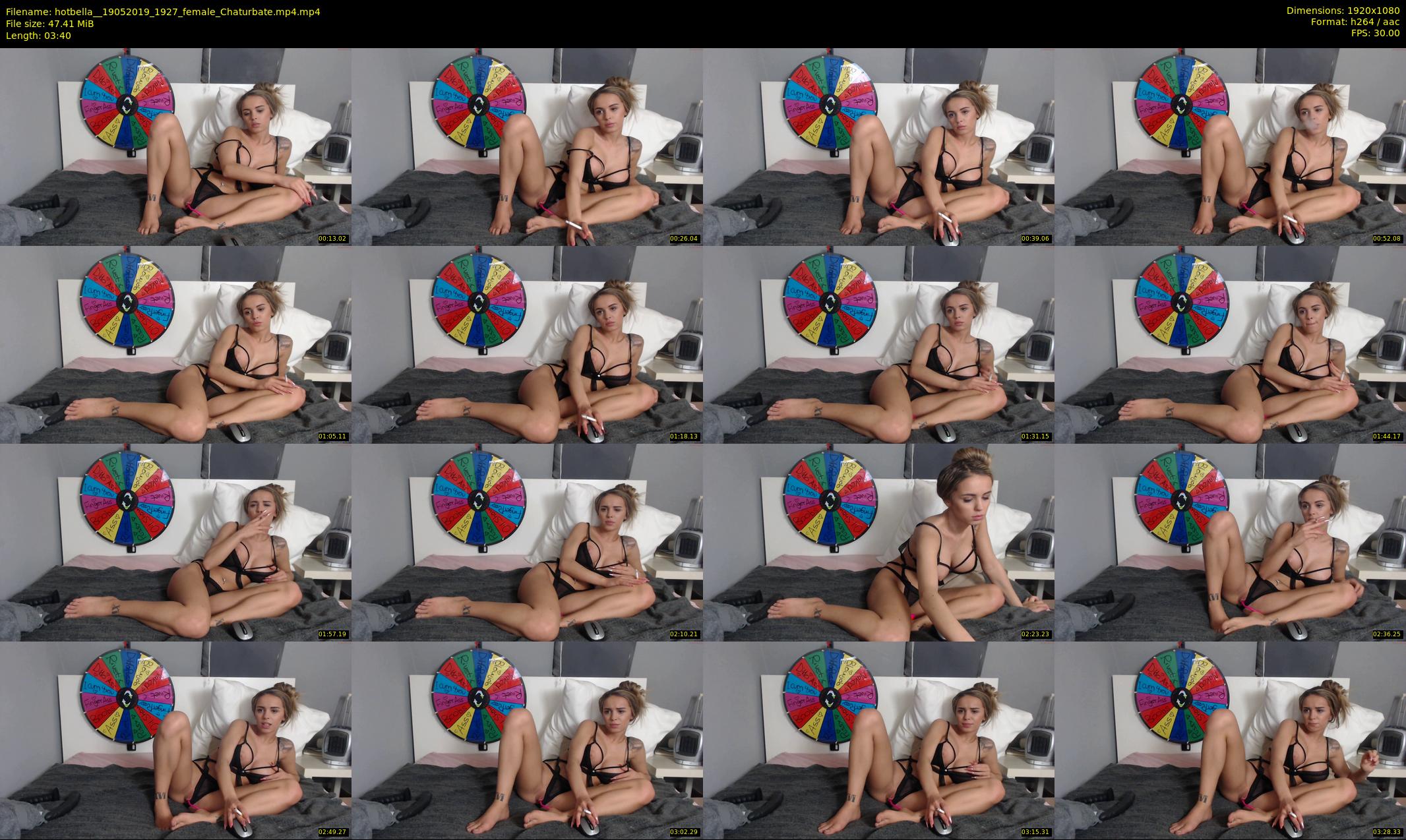 hotbella_ — 4 minute Chaturbate female cam show recording, 1080p, May 19, 2019