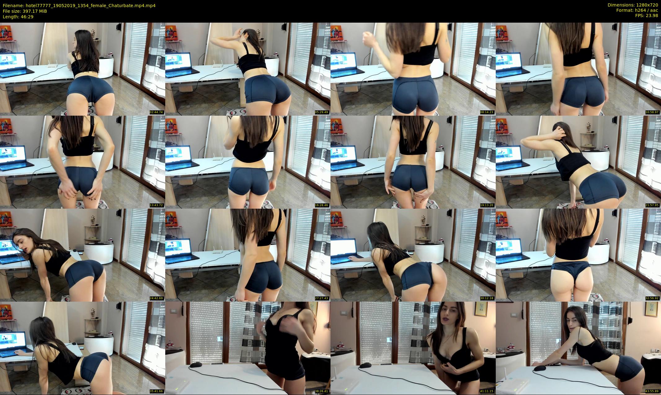 hotel77777 — 47 minute Chaturbate female cam show recording, 720p, May 19, 2019