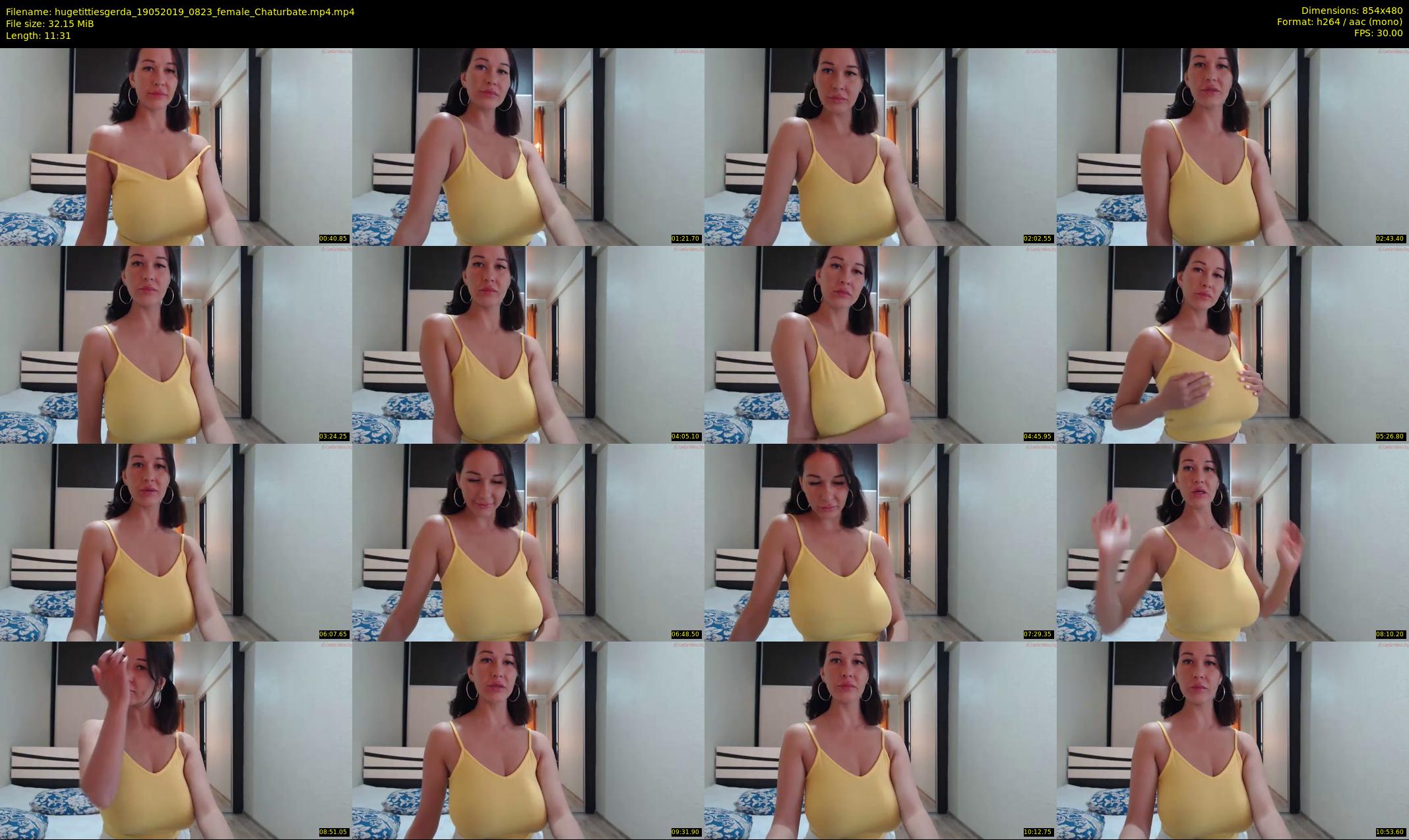 hugetittiesgerda — 12 minute Chaturbate female cam show recording, 480p, May 19, 2019