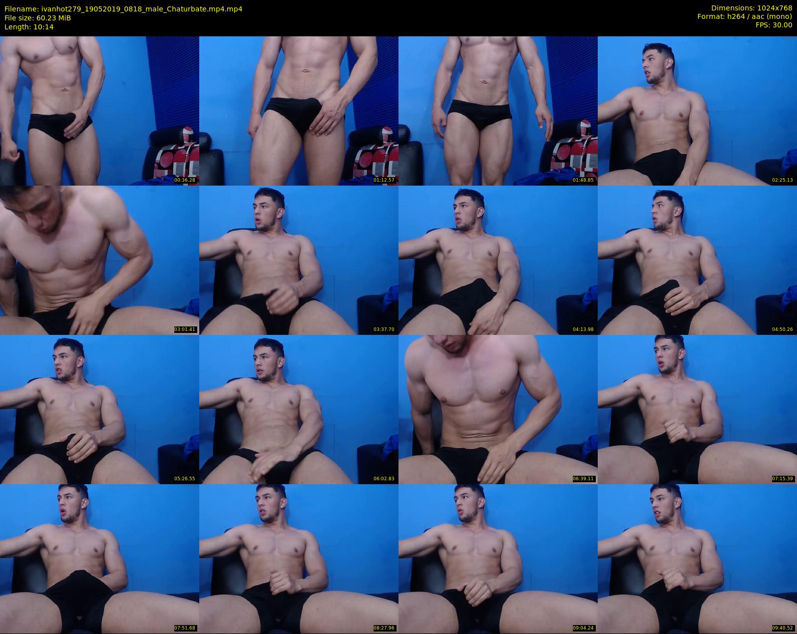 ivanhot279 — 11 minute Chaturbate male cam show recording, 720p, May 19, 2019