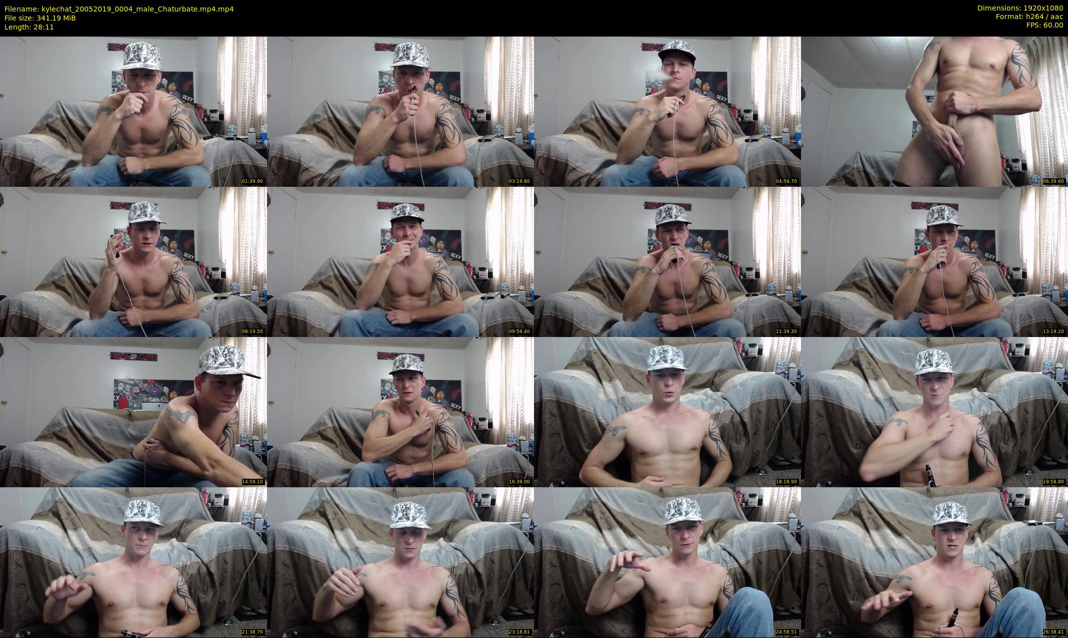 kylechat — 29 minute Chaturbate male cam show recording, 1080p, May 20, 2019
