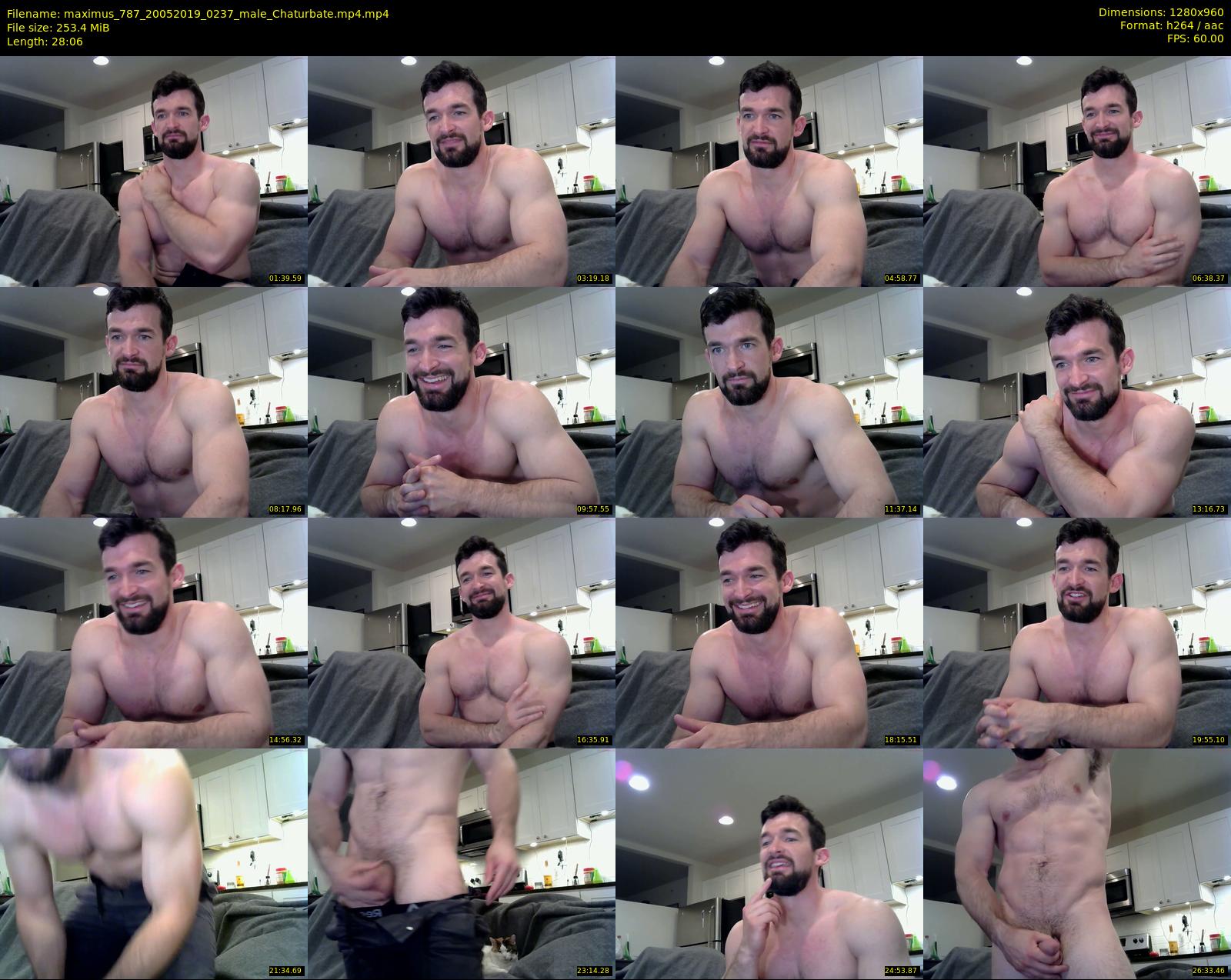 maximus_787 — 29 minute Chaturbate male cam show recording, 720p, May 20, 2019
