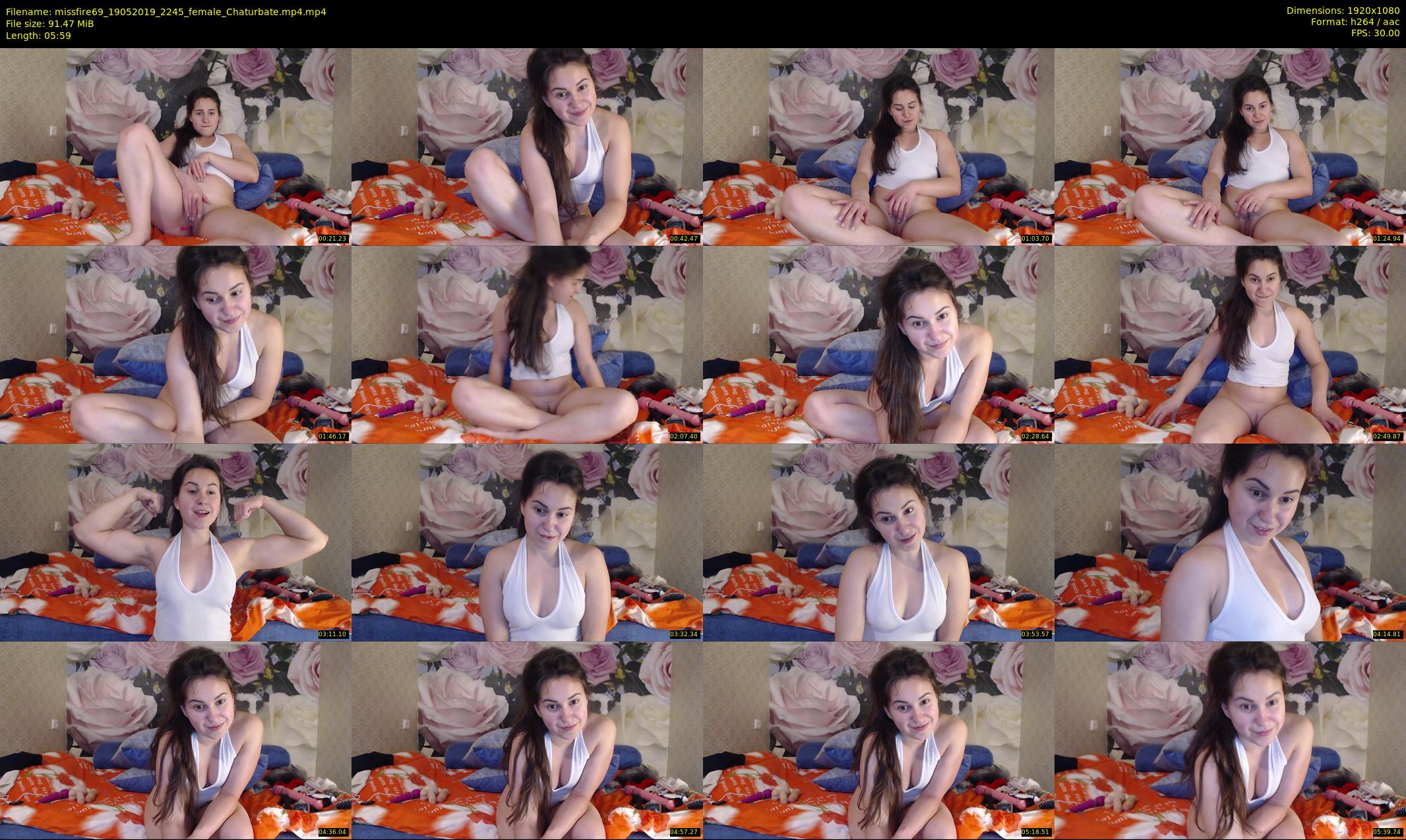 missfire69 — 6 minute Chaturbate female cam show recording, 1080p, May 19, 2019