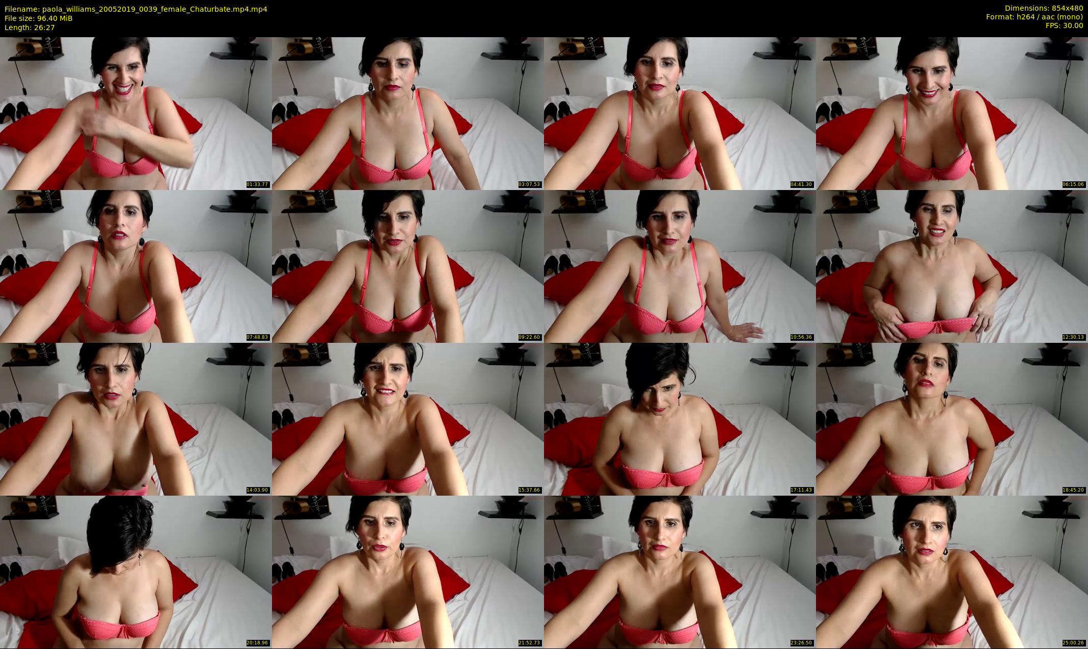 paola_williams — 27 minute Chaturbate female cam show recording, 480p, May 20, 2019