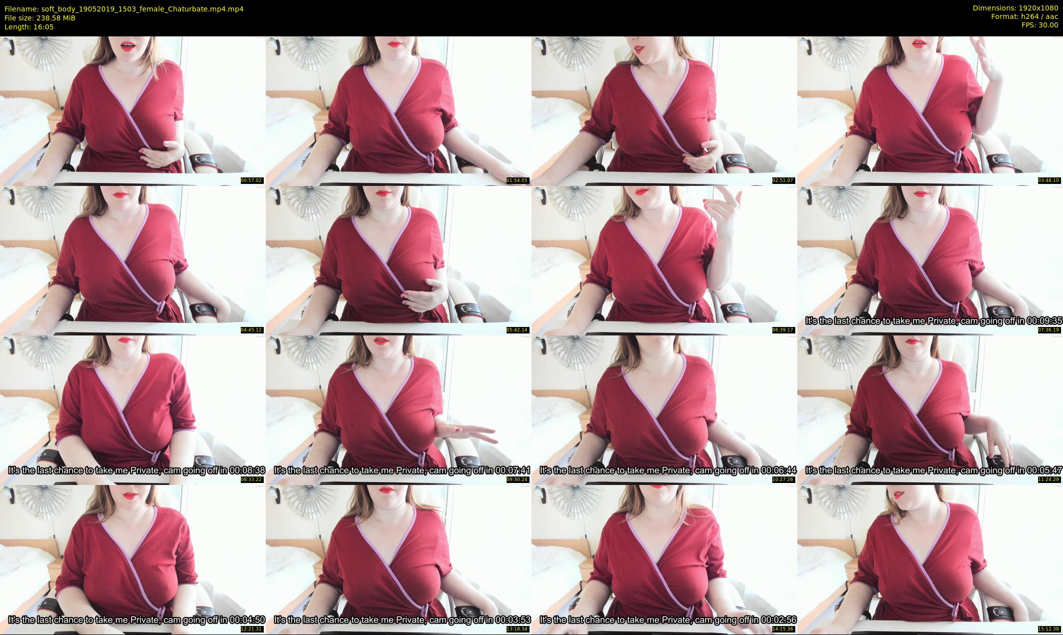 soft_body — 17 minute Chaturbate female cam show recording, 1080p, May 19, 2019