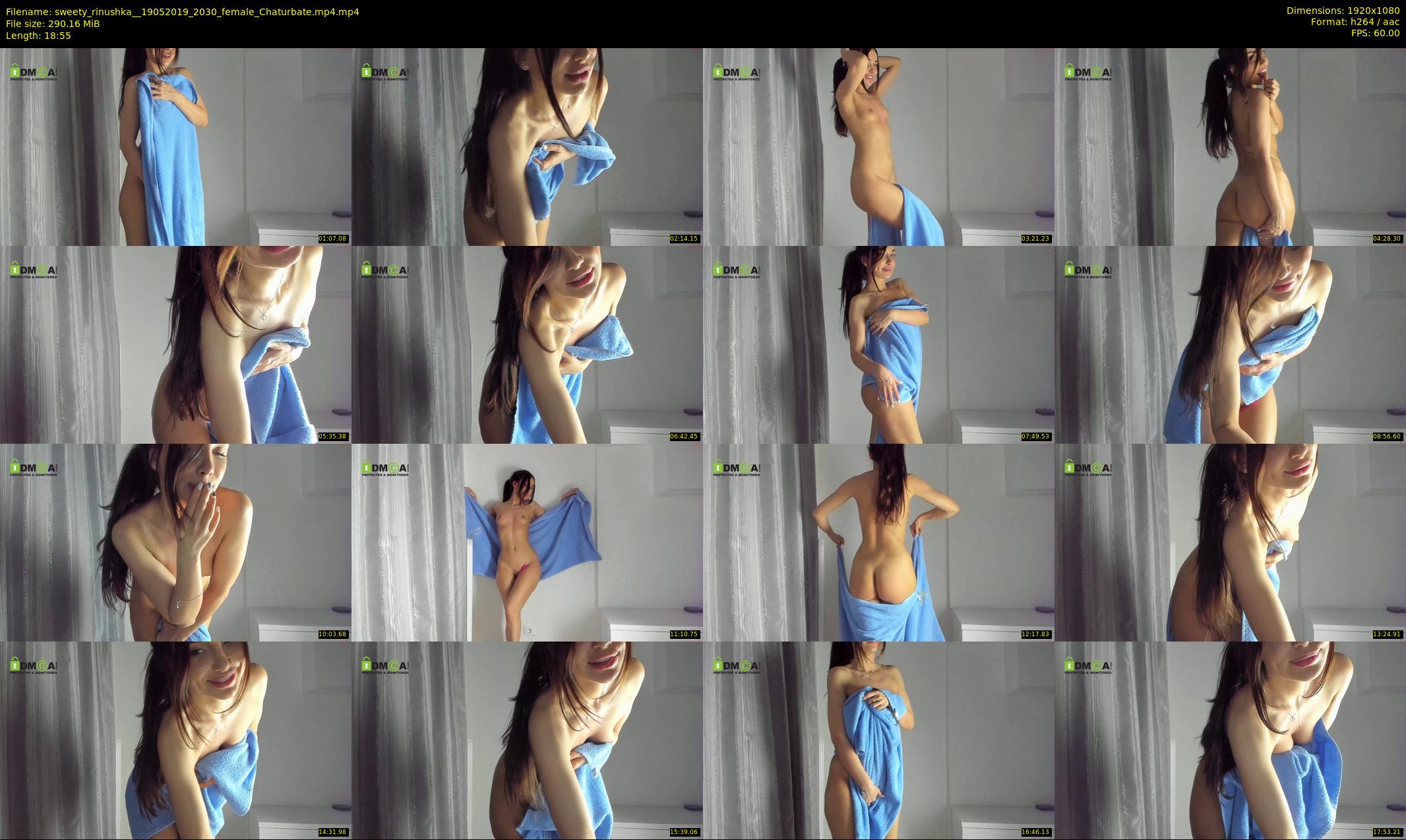sweety_rinushka_ — 19 minute Chaturbate female cam show recording, 1080p, May 19, 2019