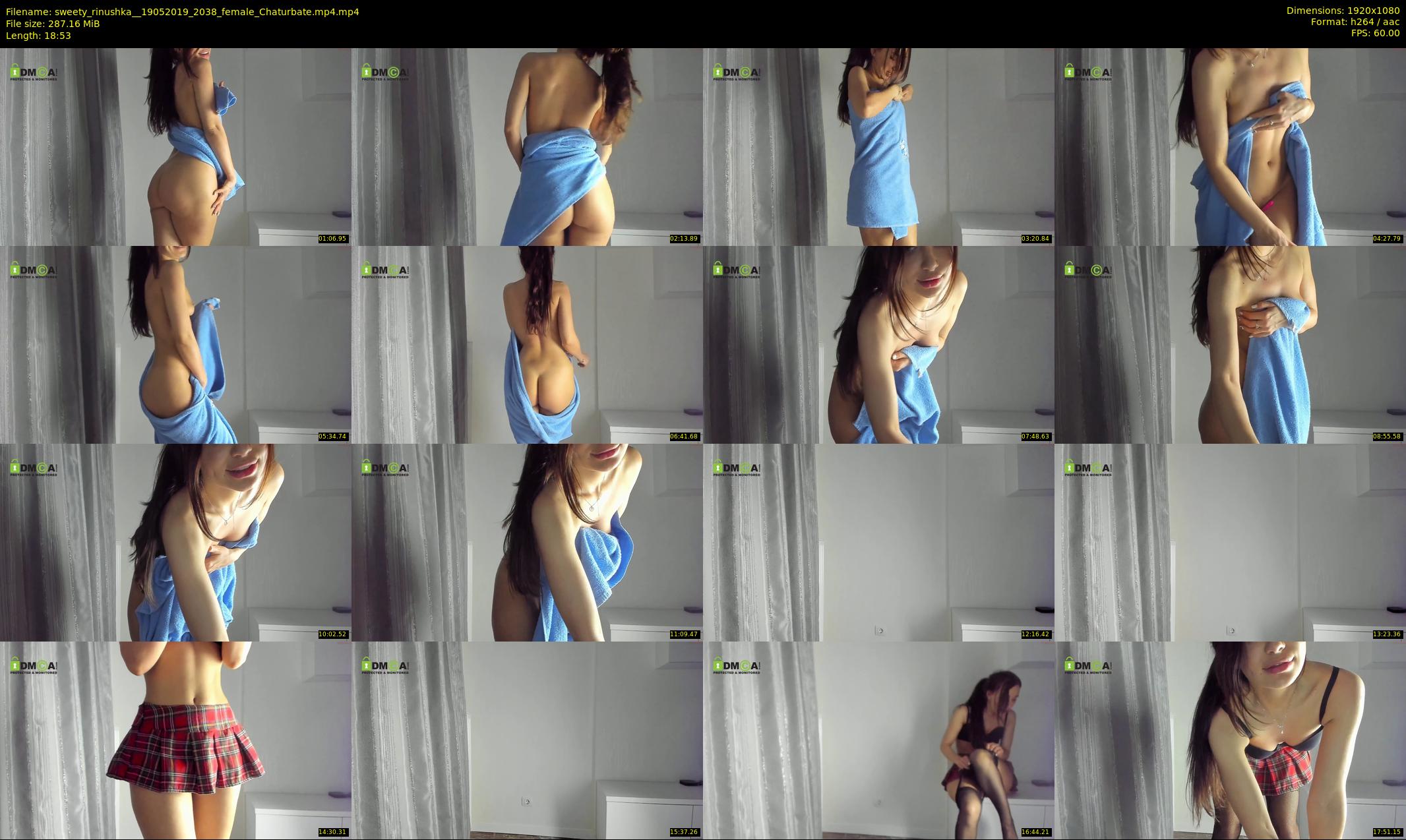 sweety_rinushka_ — 19 minute Chaturbate female cam show recording, 1080p, May 19, 2019