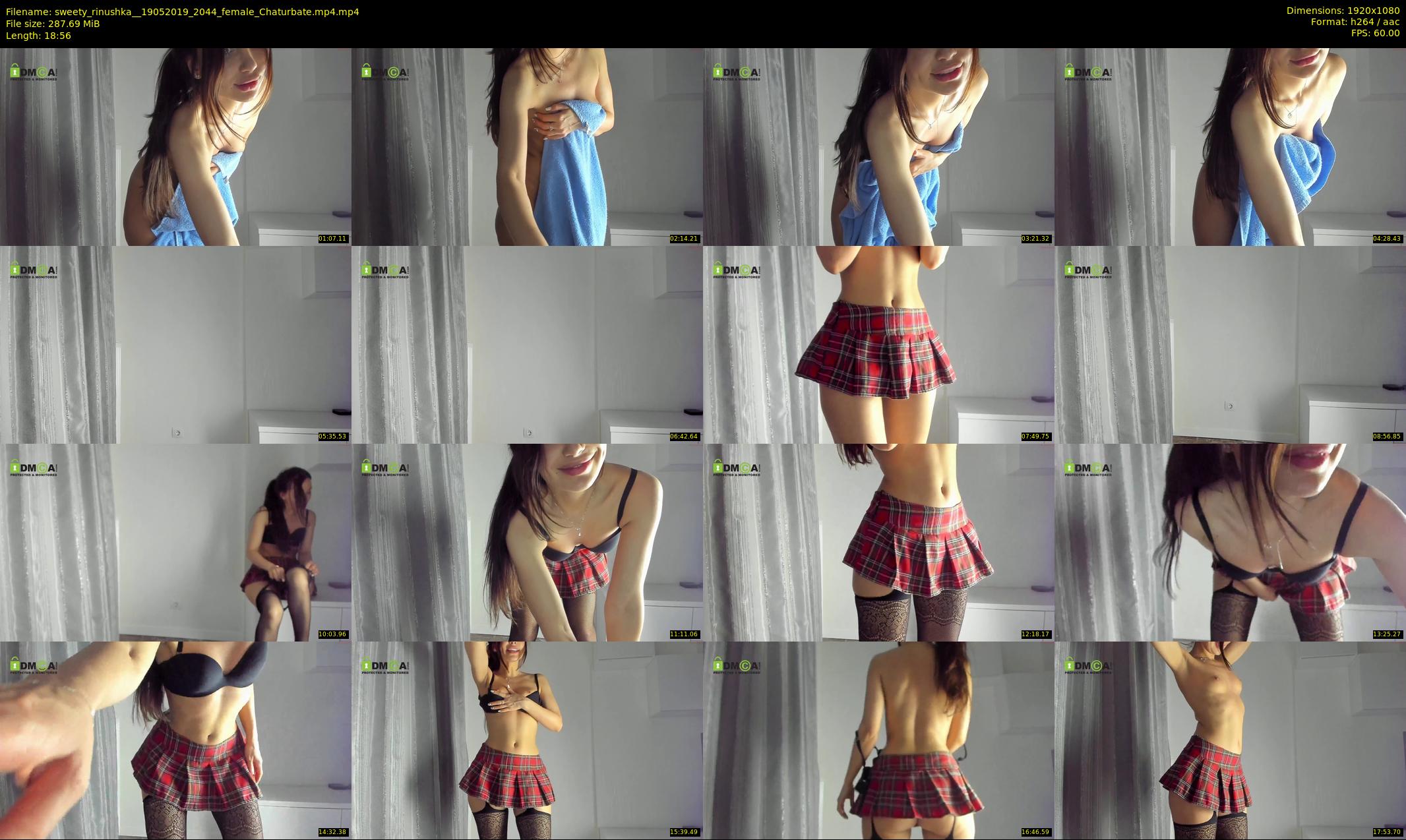 sweety_rinushka_ — 19 minute Chaturbate female cam show recording, 1080p, May 19, 2019