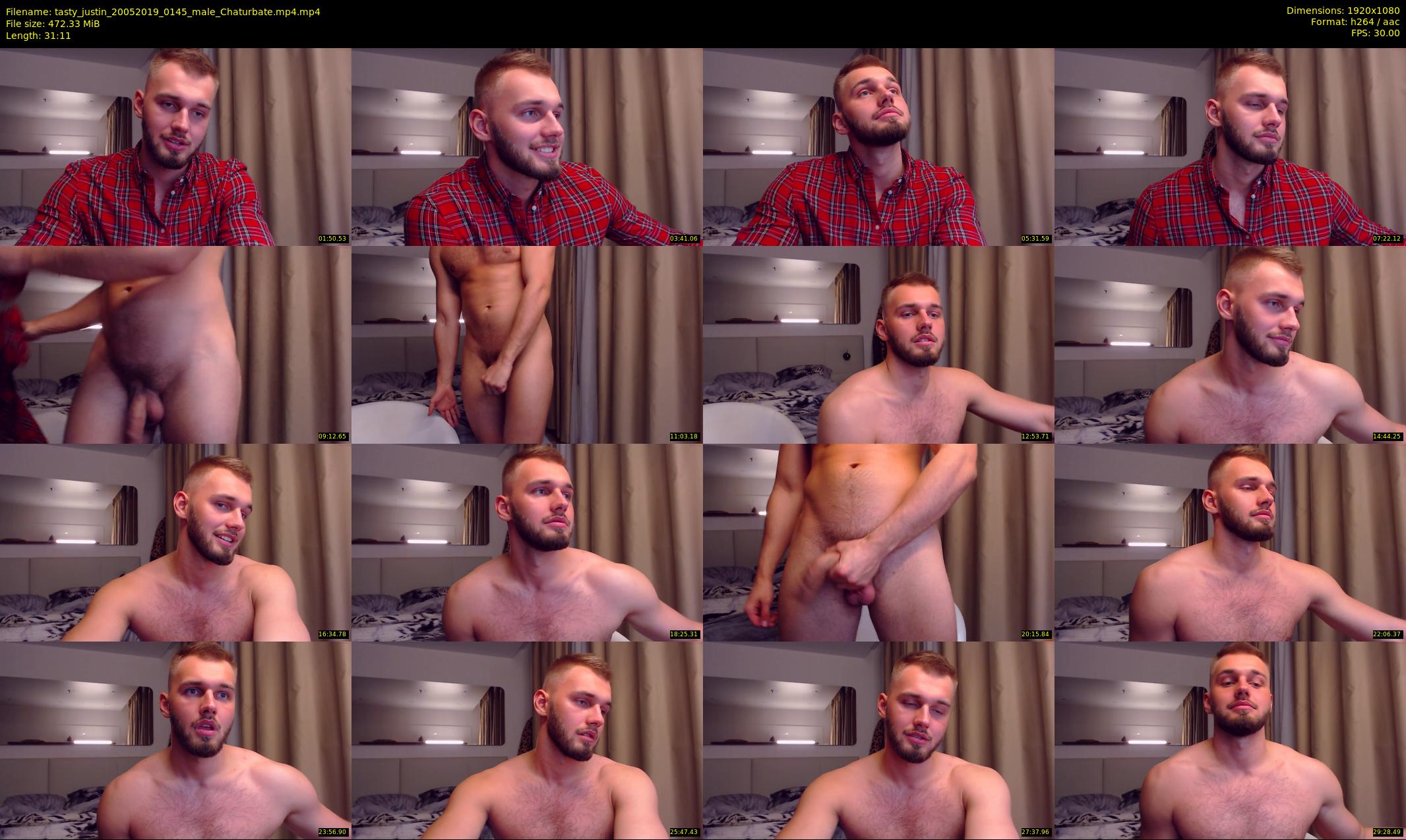 tasty_justin — 32 minute Chaturbate male cam show recording, 1080p, May 20, 2019