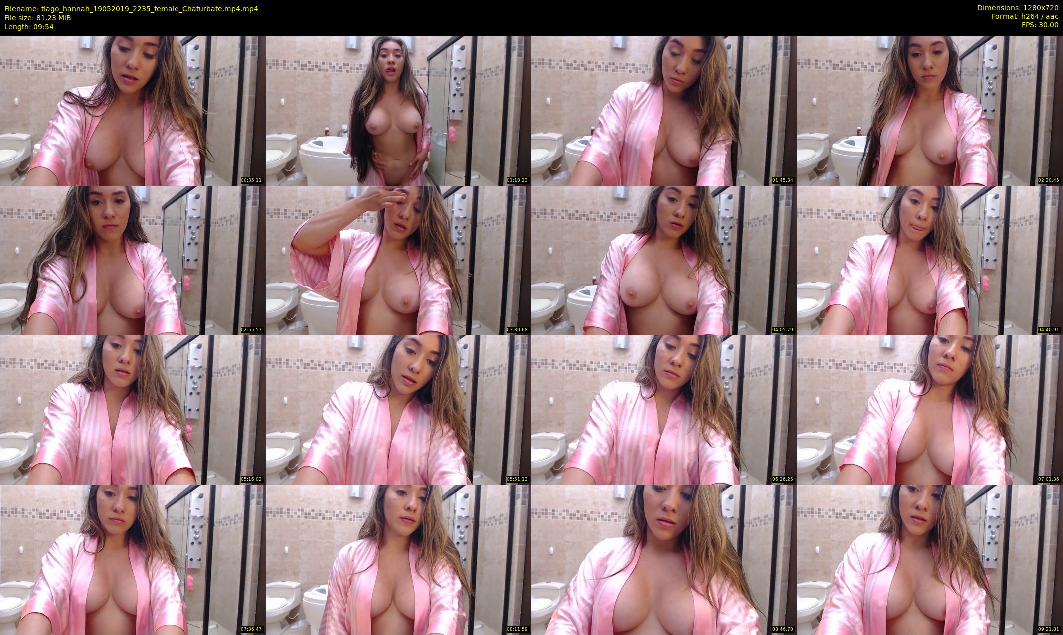 tiago_hannah — 10 minute Chaturbate couple cam show recording, 720p, May 19, 2019