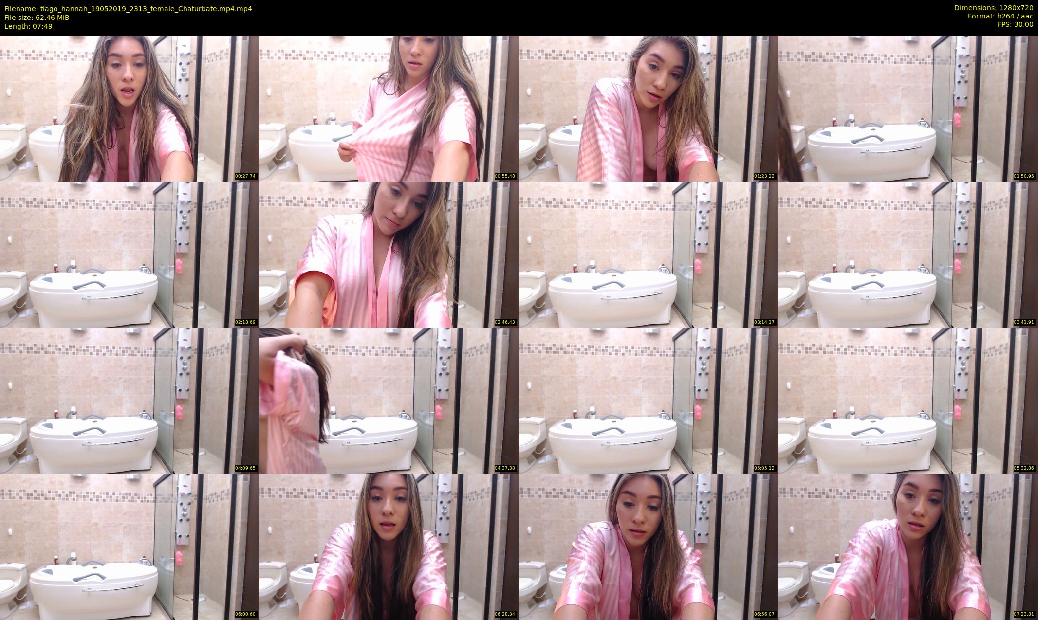 tiago_hannah — 8 minute Chaturbate couple cam show recording, 720p, May 19, 2019