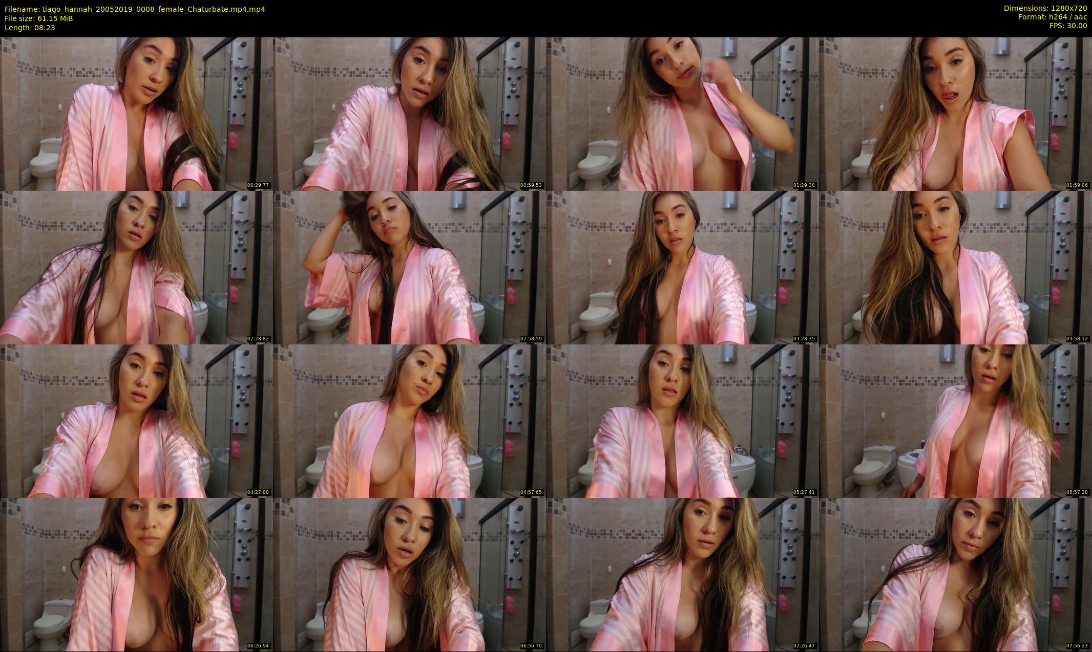tiago_hannah — 9 minute Chaturbate couple cam show recording, 720p, May 20, 2019